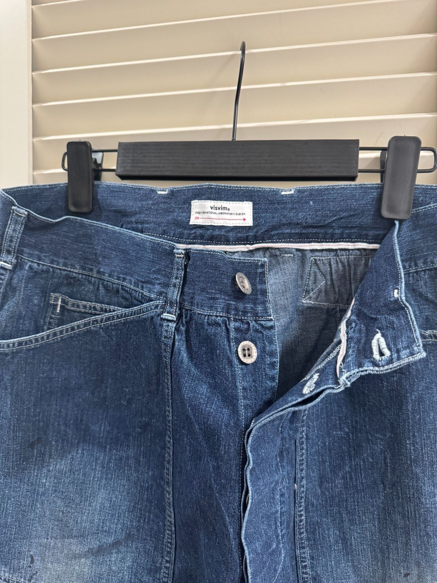 visvim ss scout pants dry denim