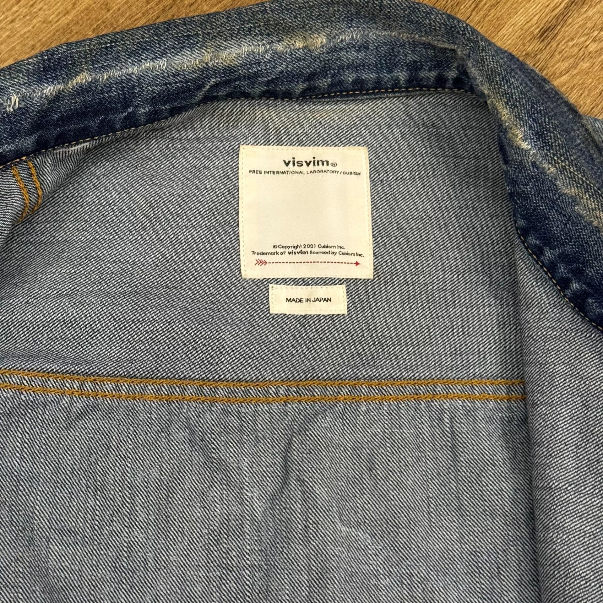 Visvim VISVIM 21SS 101 Distressed Denim Jacket Size US XL / EU 56 / 4 - 4 Thumbnail