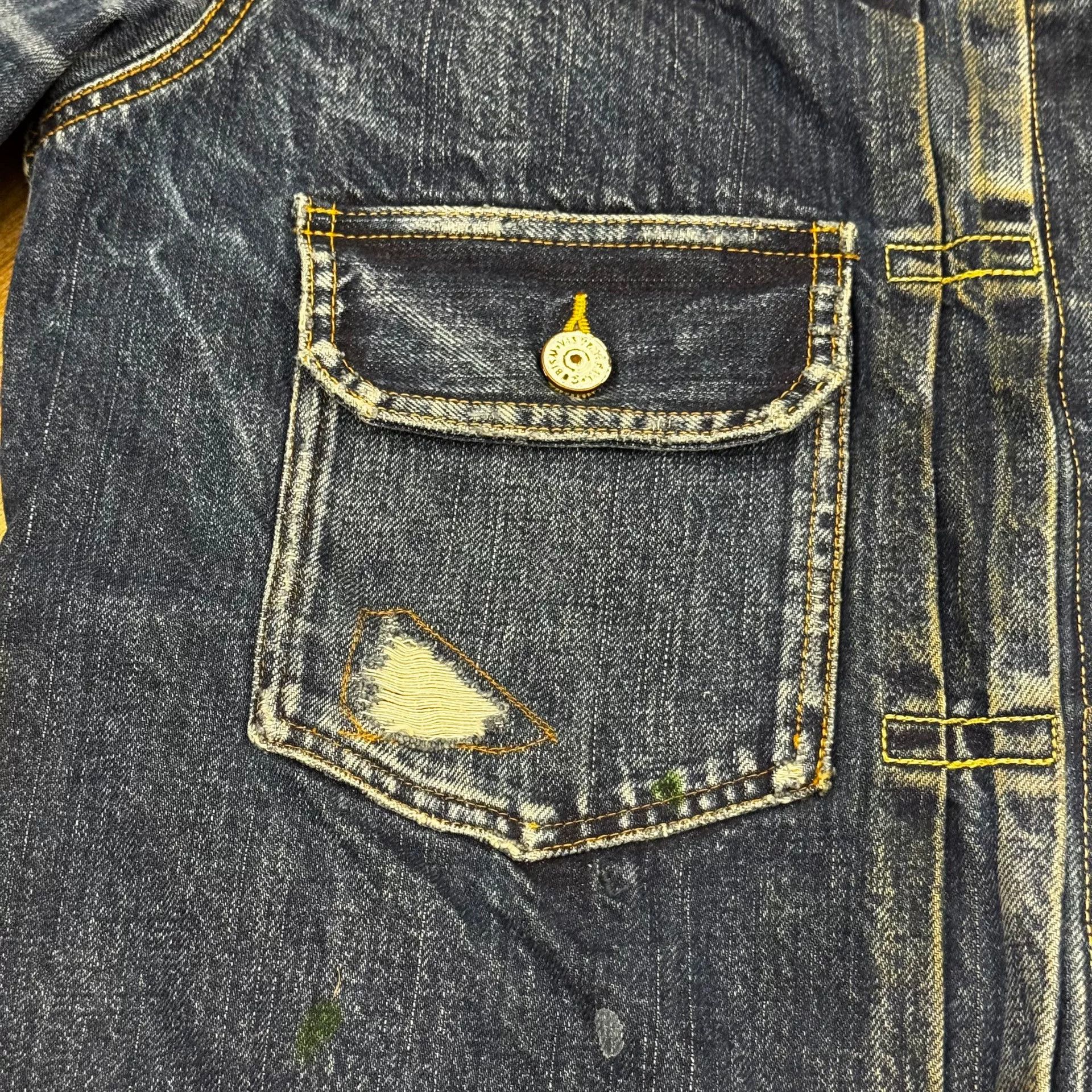 Visvim VISVIM 21SS 101 Distressed Denim Jacket Size US XL / EU 56 / 4 - 2 Thumbnail