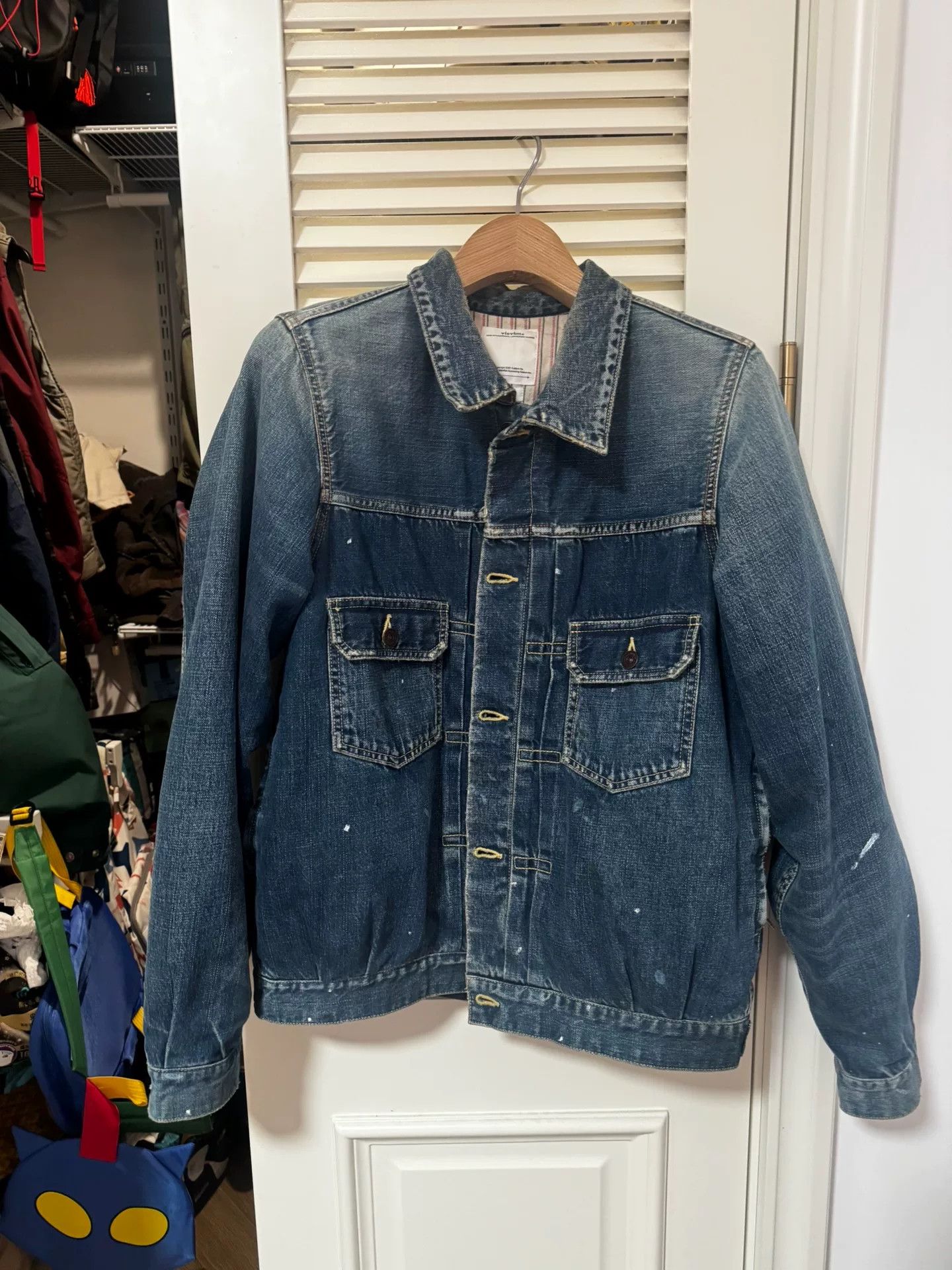 Visvim VISVIM 19AW 101 JUMBO Denim Jacket Size US L / EU 52-54 / 3 - 2 Thumbnail