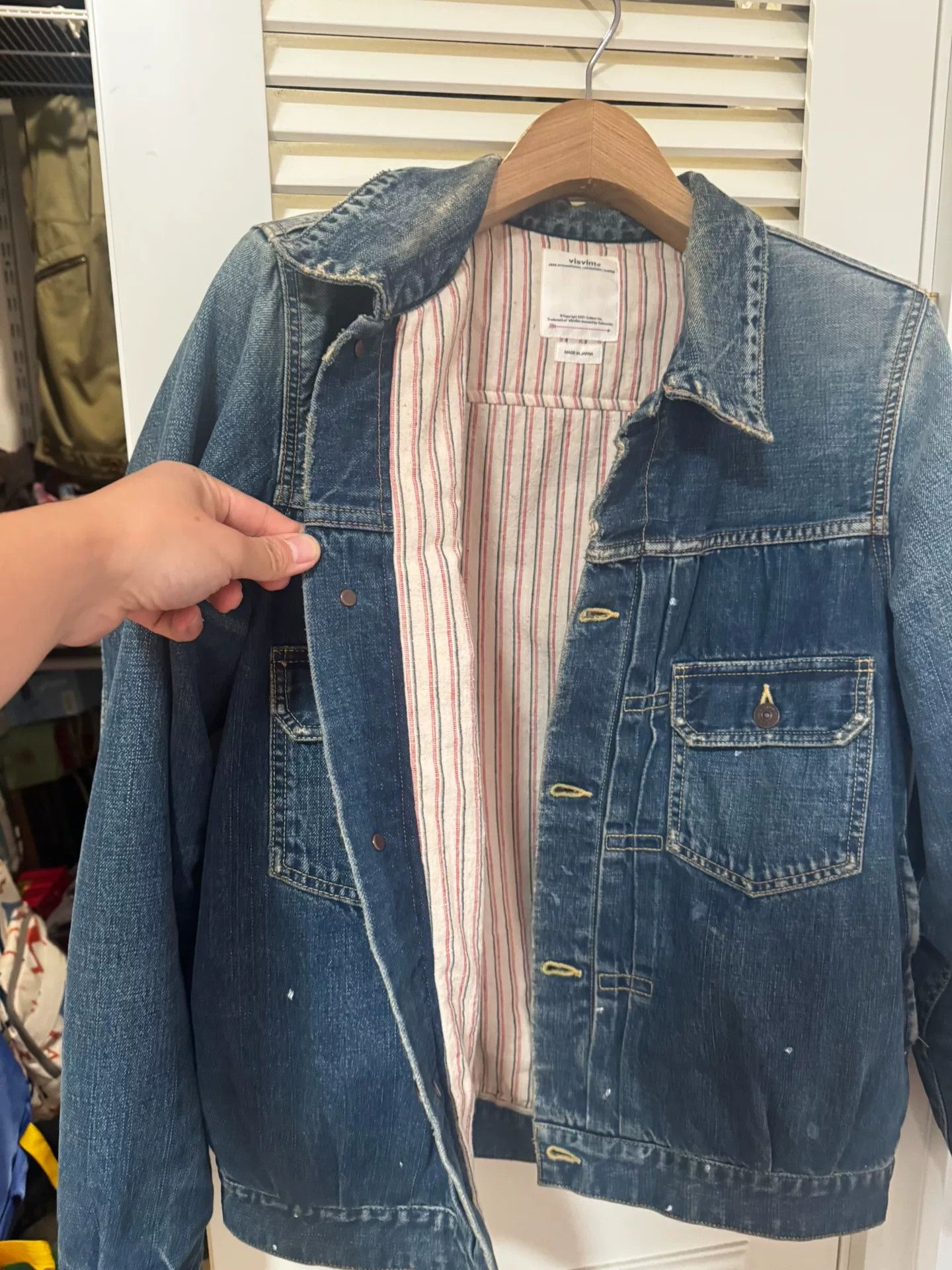 Visvim VISVIM 19AW 101 JUMBO Denim Jacket Size US L / EU 52-54 / 3 - 3 Thumbnail