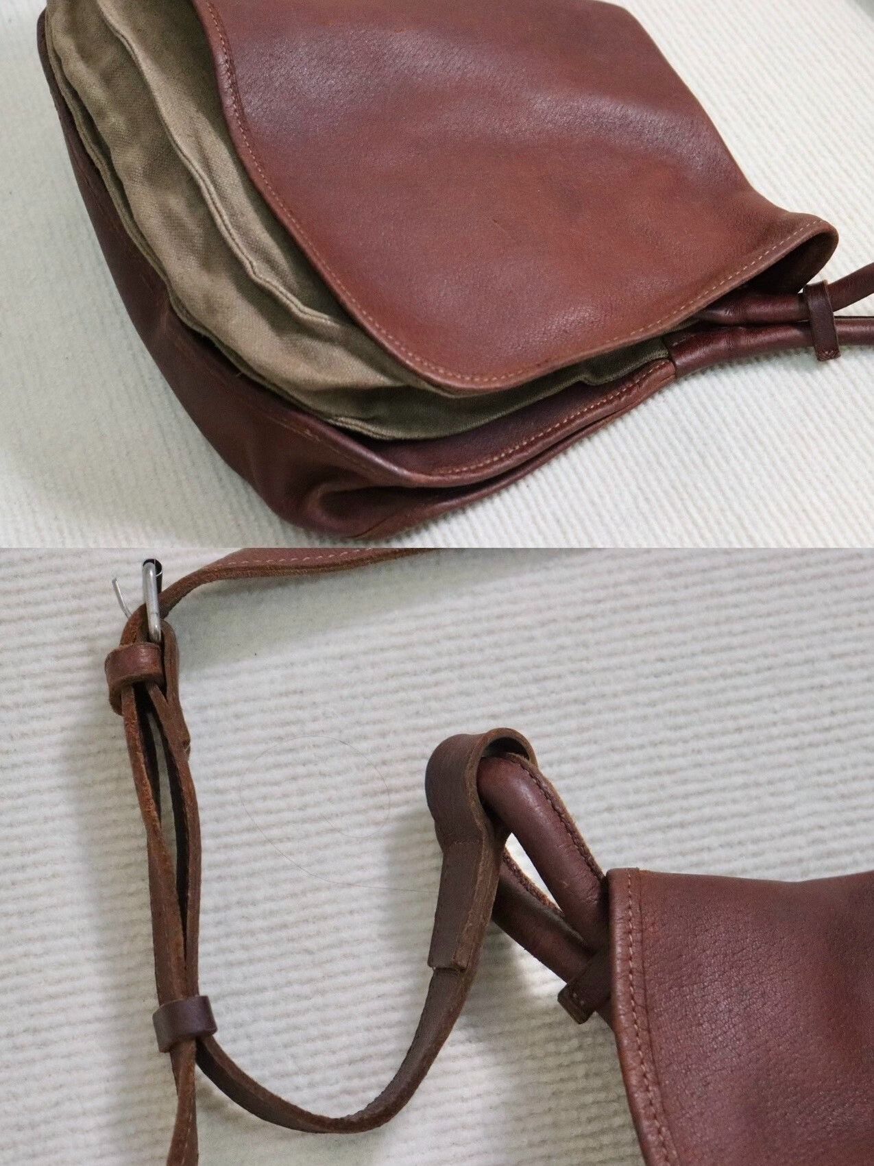 Maison Margiela Maison Margiela Camel Leather Crossbody Bag Size ONE SIZE - 3 Thumbnail