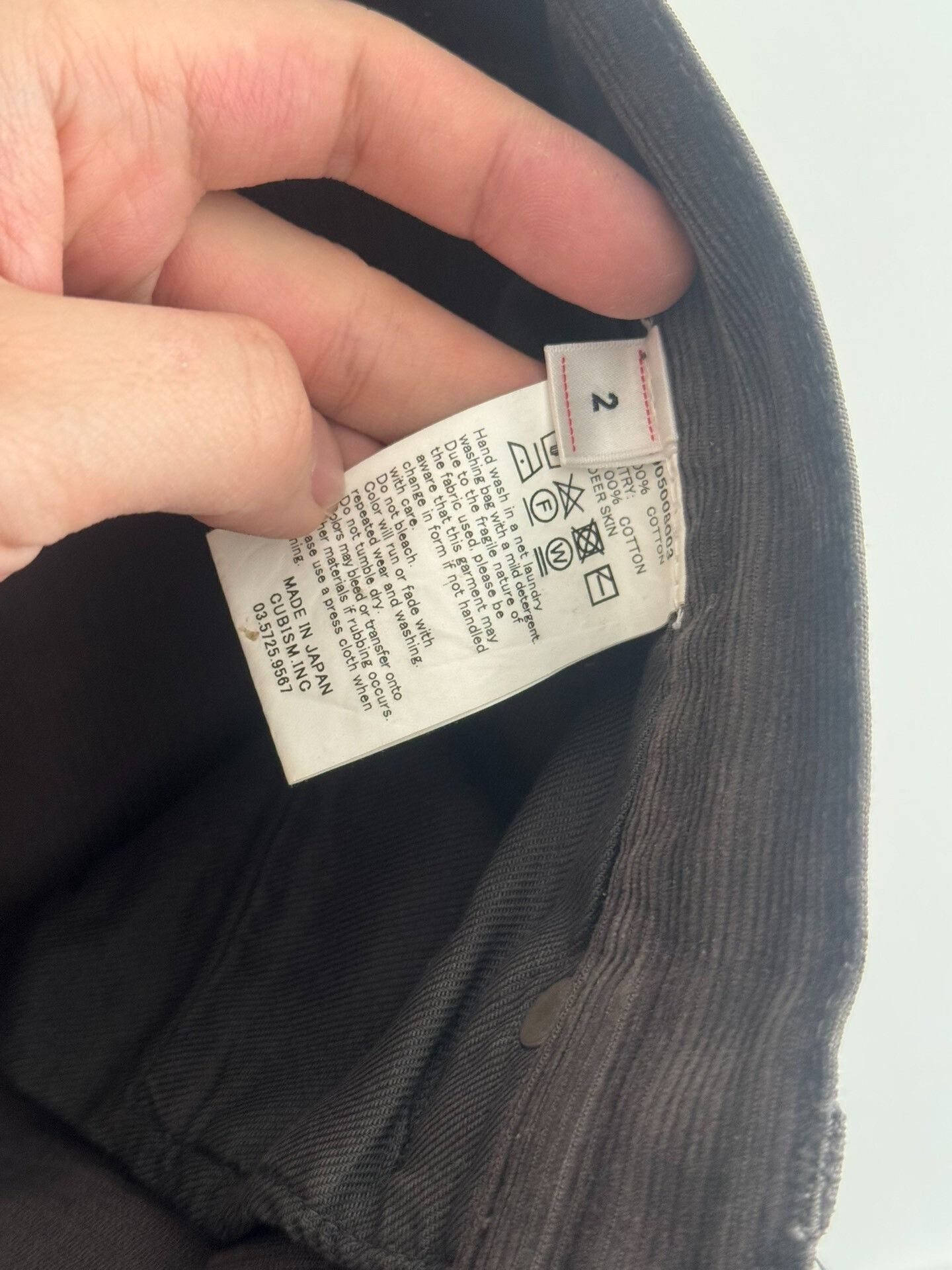 Visvim visvim fluxus 03 cords 21AW Size US 26 / EU 42 - 4 Thumbnail
