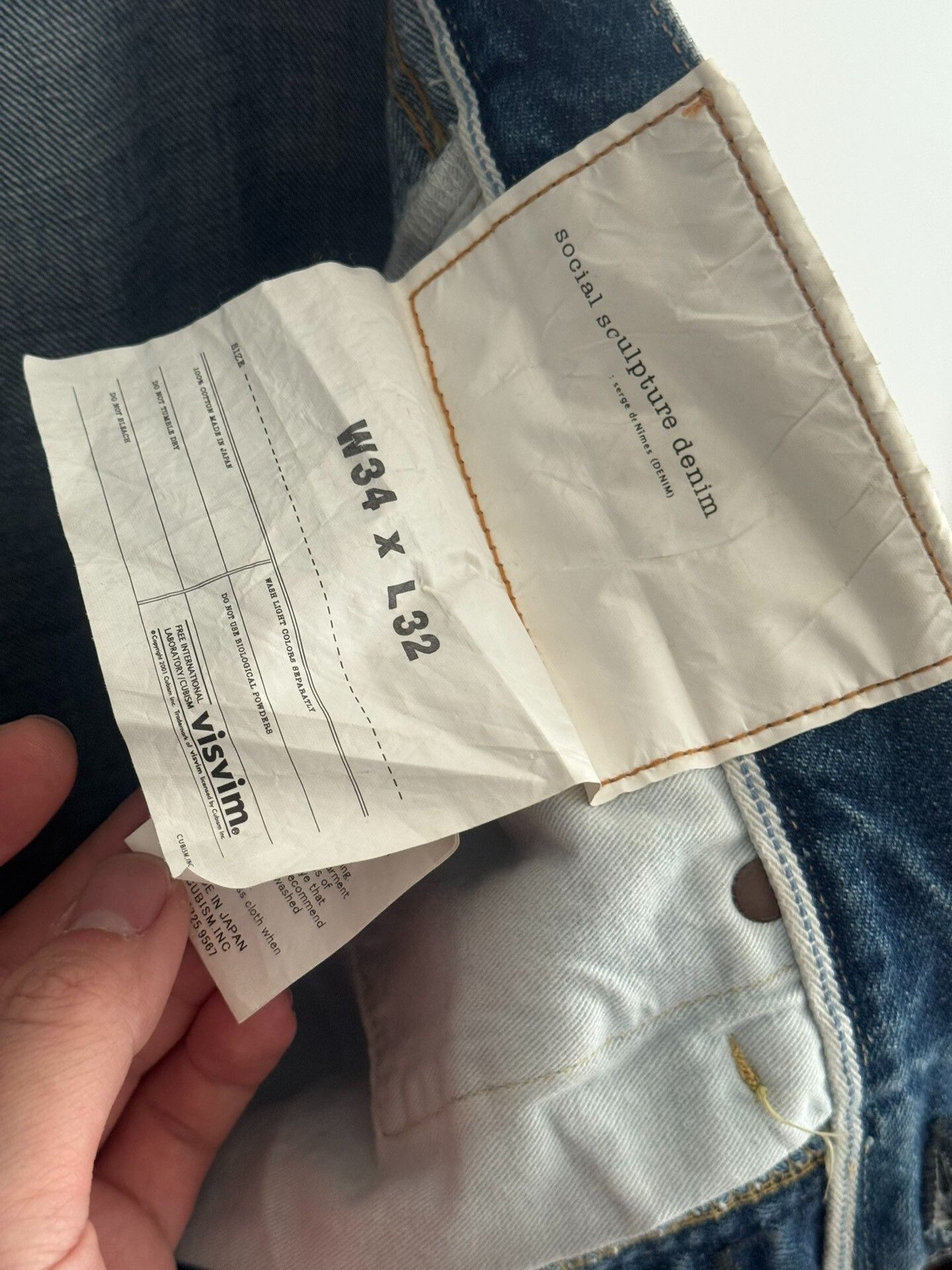 Visvim VISVIM D41 01 Wide Jeans Size US 34 / EU 50 - 6 Thumbnail