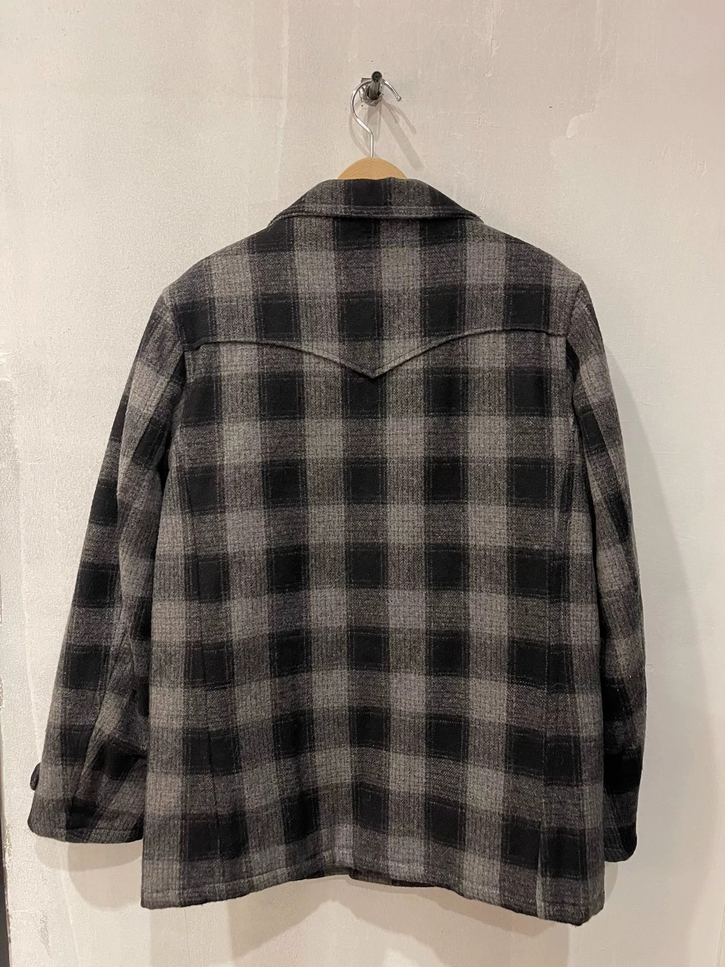 Neighborhood Neighborhood Luker Wool Check Coat Size US L / EU 52-54 / 3 - 4 Thumbnail