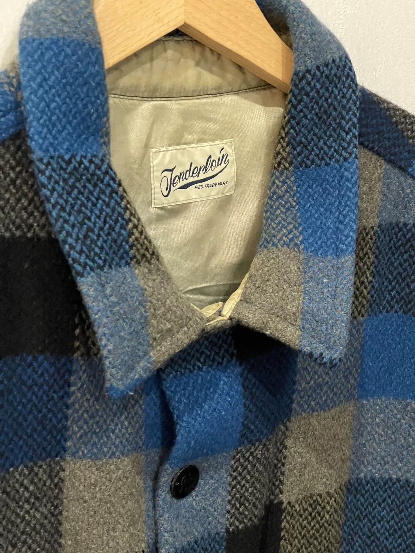 Tenderloin Tenderloin Bear Wool Plaid Jacket Size US XL / EU 56 / 4 - 2 Thumbnail