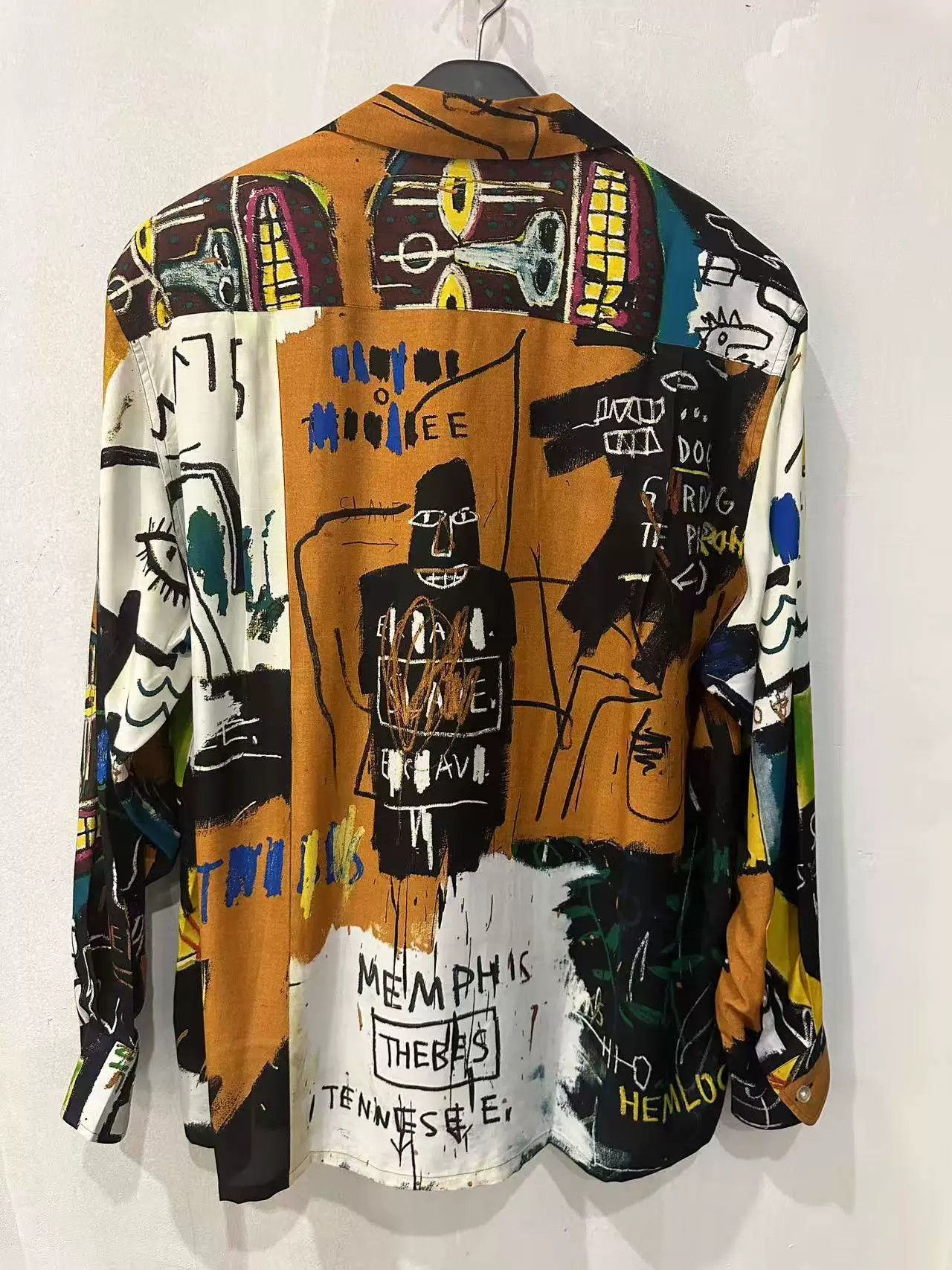 Wacko Maria WACKO MARIA Hawaiian Long Sleeve Shirt XL Size US XL / EU 56 / 4 - 2 Thumbnail