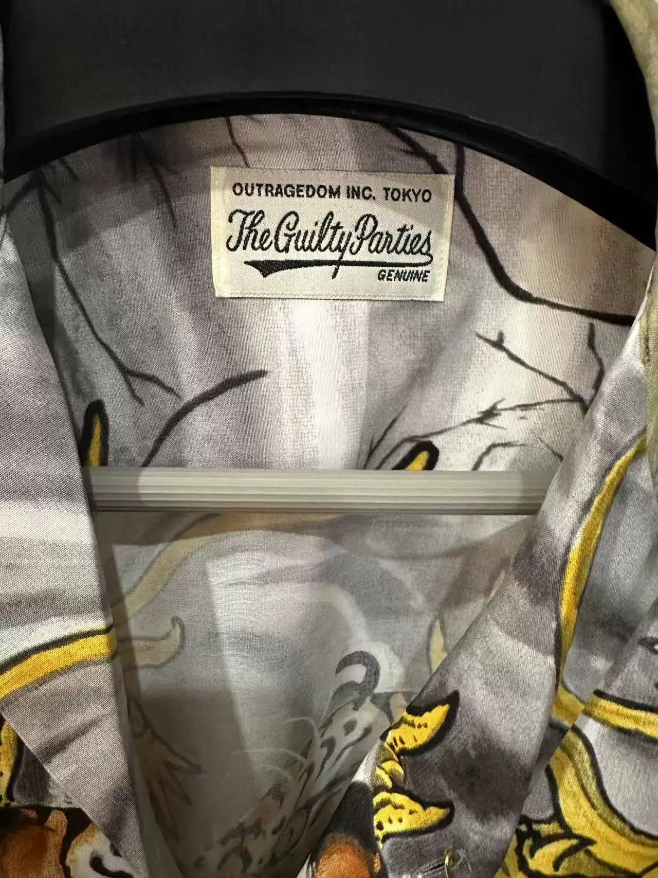 Wacko Maria WACKO MARIA Dragon Tiger Hawaiian Long Sleeve Shirt XL Size US XL / EU 56 / 4 - 3 Thumbnail