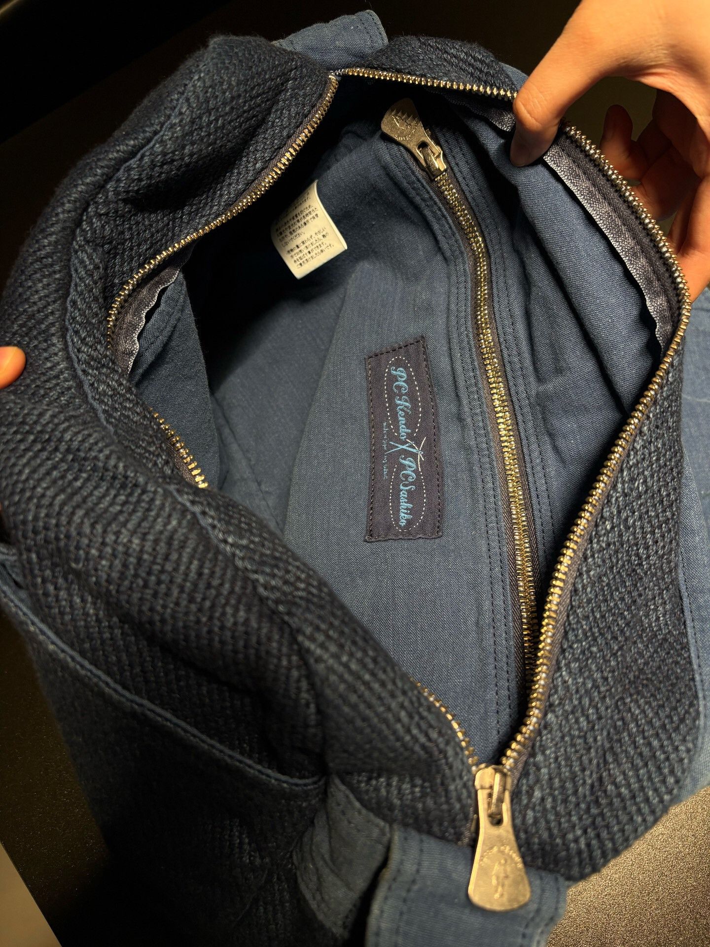 Porter Classic Porter Classic Kendo Indigo Shoulder Bag Size ONE SIZE - 3 Thumbnail
