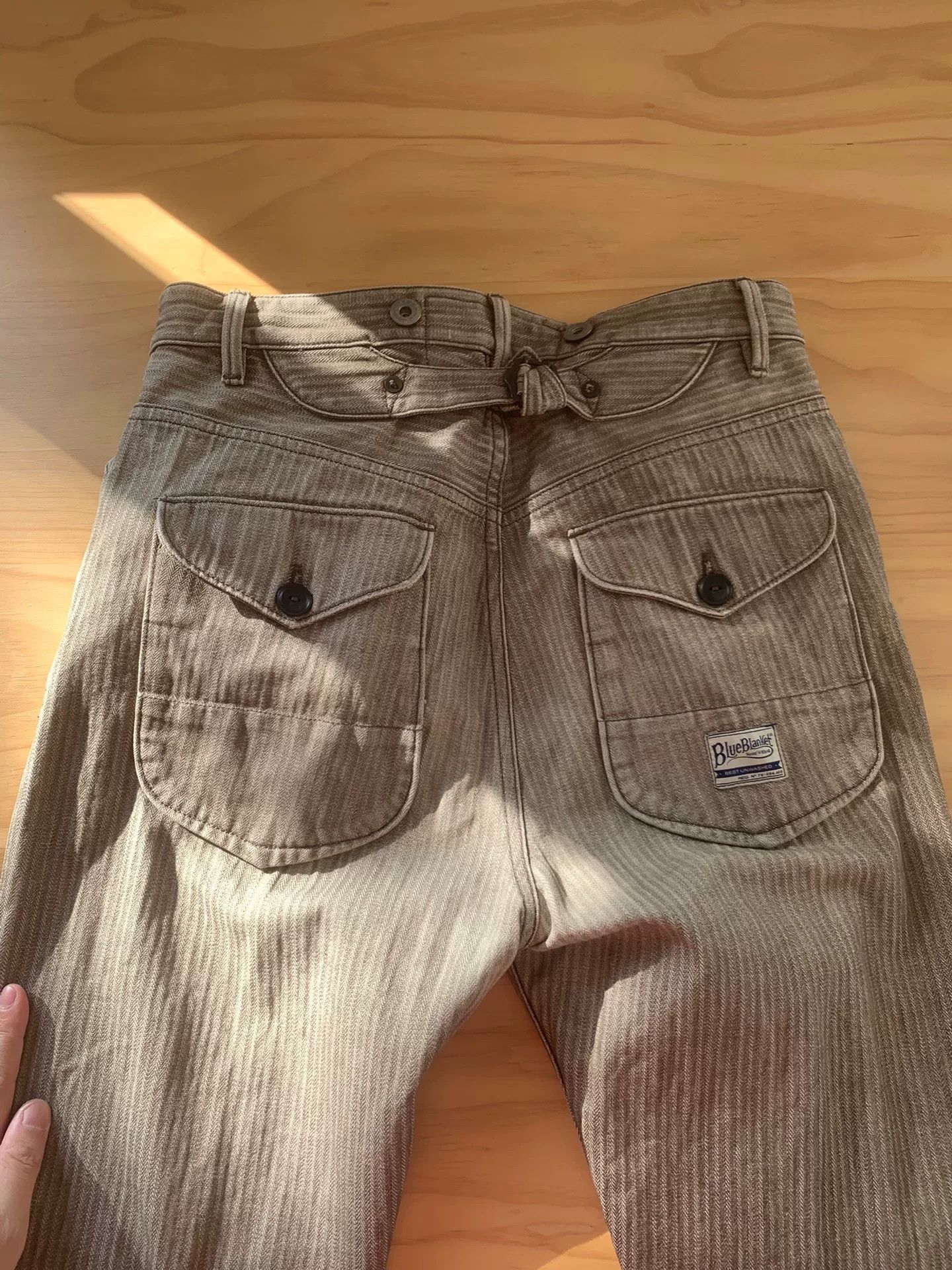 Blue Blanket Blue Italian Work Pants Size 28 Size US 28 / EU 44 - 3 Thumbnail