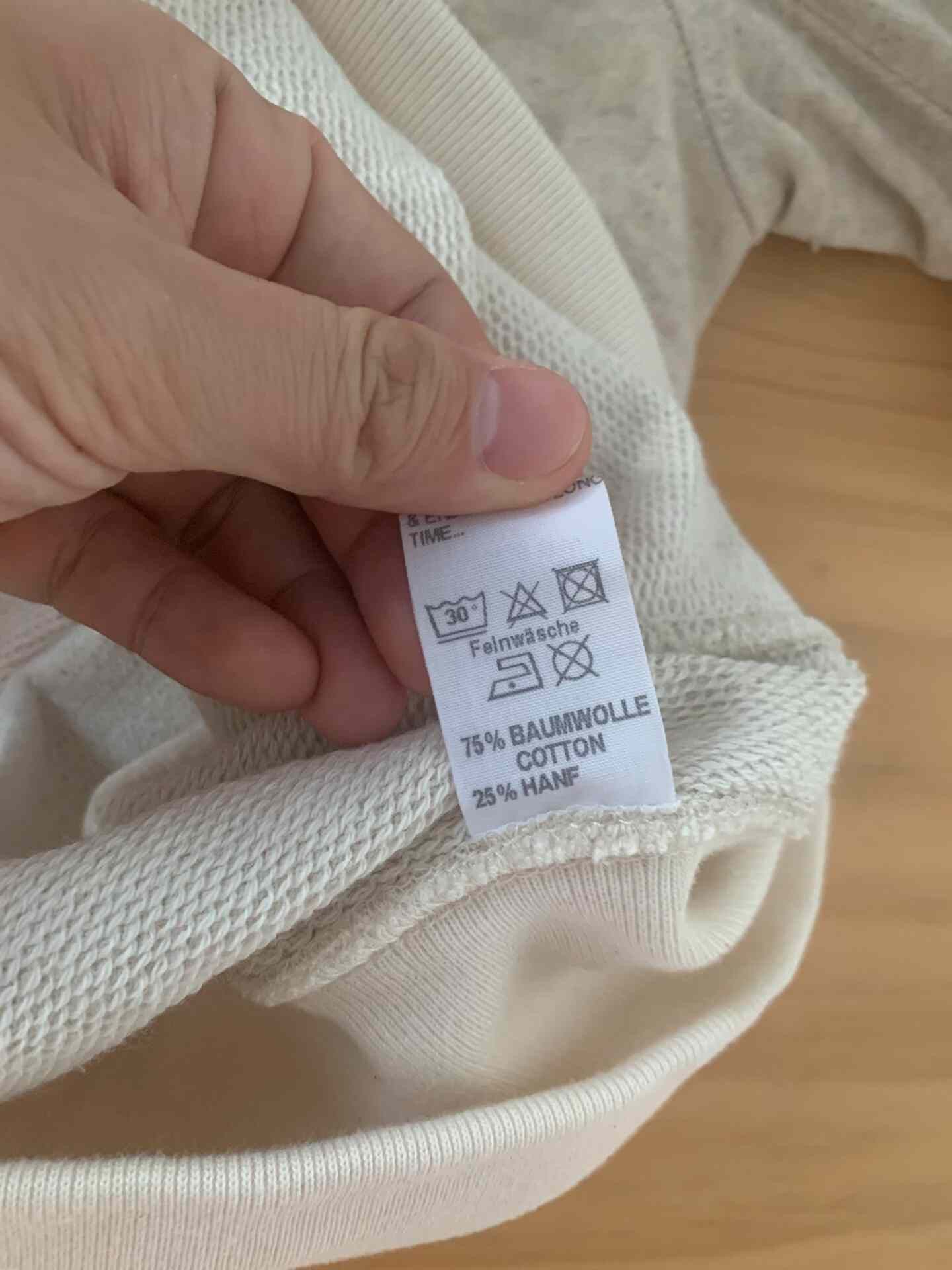 Merz B. Schwanen merz.b.schwanen Cotton-Linen Sweatshirt Size US S / EU 44-46 / 1 - 5 Thumbnail