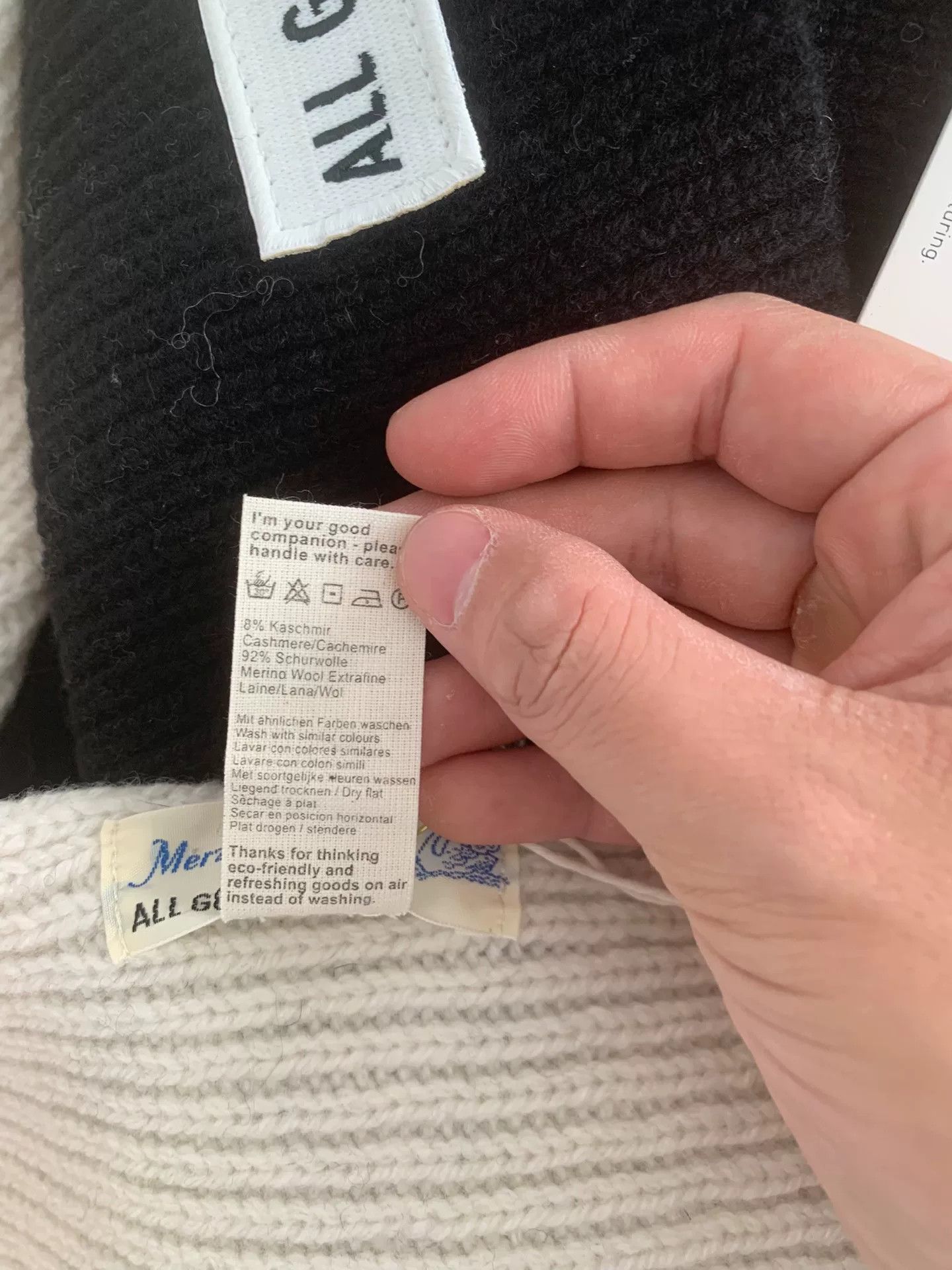 Merz B. Schwanen merz.b.schwanen Wool Cashmere Scarf Size ONE SIZE - 6 Thumbnail