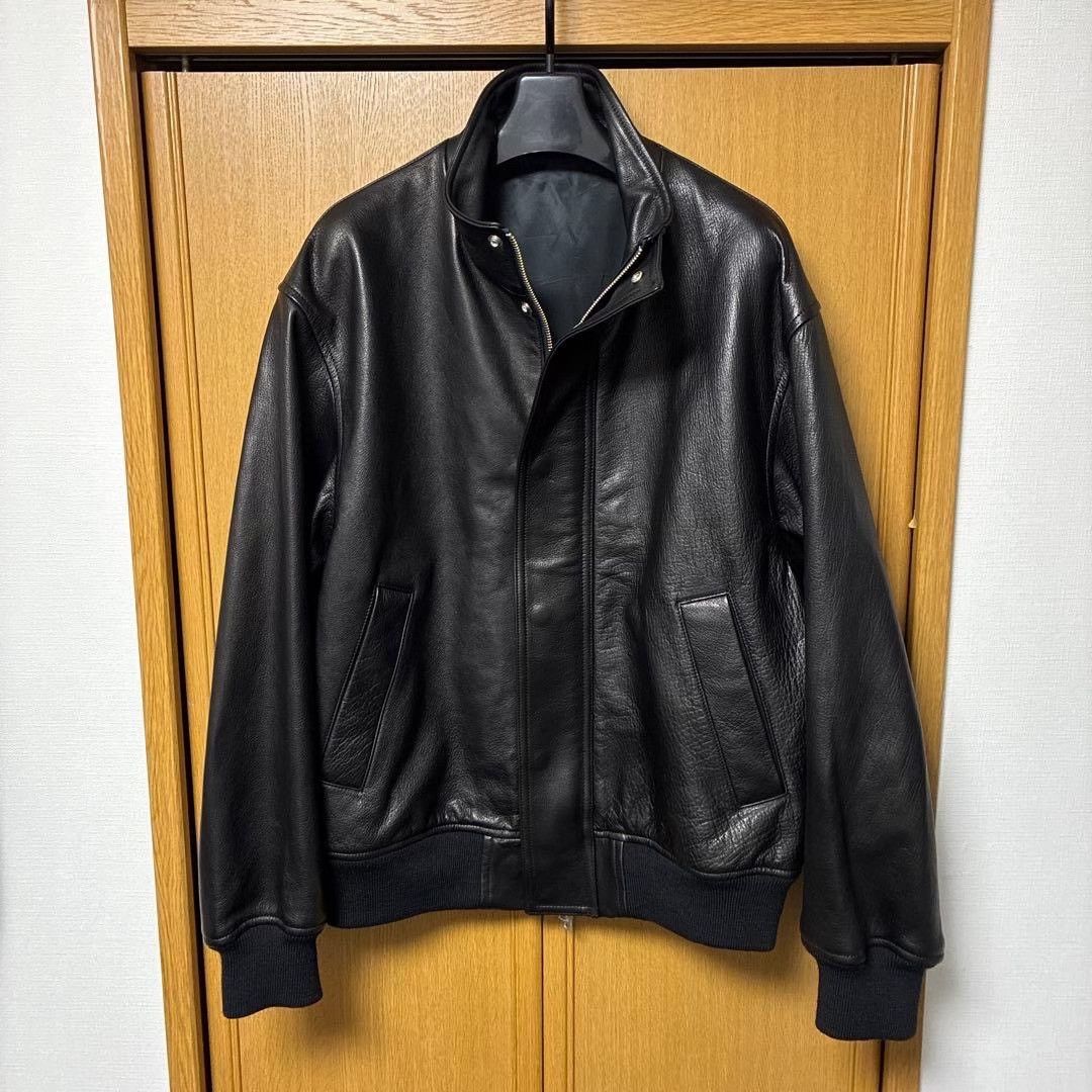 Uru Uru Tokyo 26SS Leather Stand Collar Jacket Size US M / EU 48-50 / 2 - 3 Thumbnail