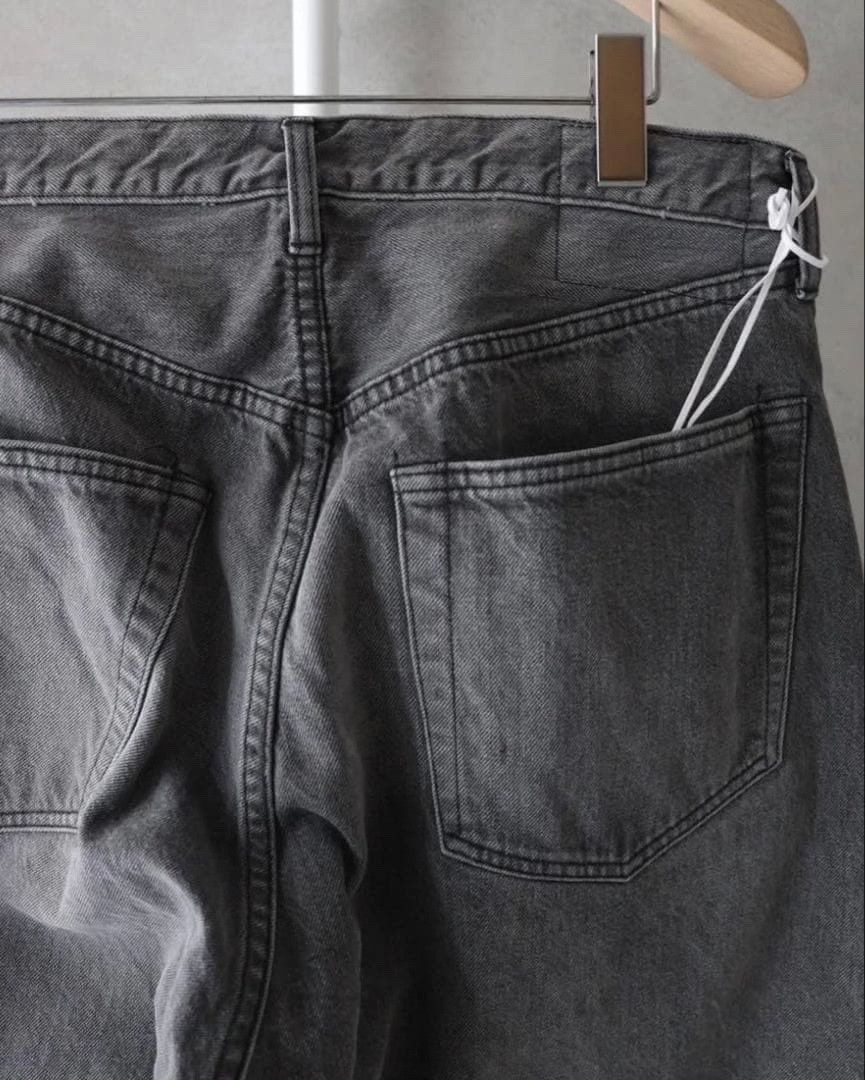 Kaptain Sunshine Kaptain Sunshine 25SS Washed Gray Jeans Size US 32 / EU 48 - 4 Thumbnail