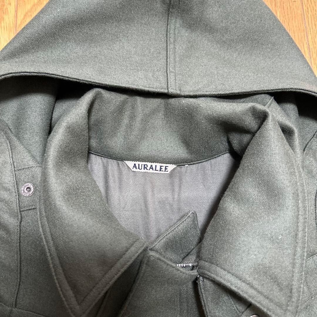 Auralee Auralee 16AW Wool Hooded Hunting Jacket Size US L / EU 52-54 / 3 - 3 Thumbnail