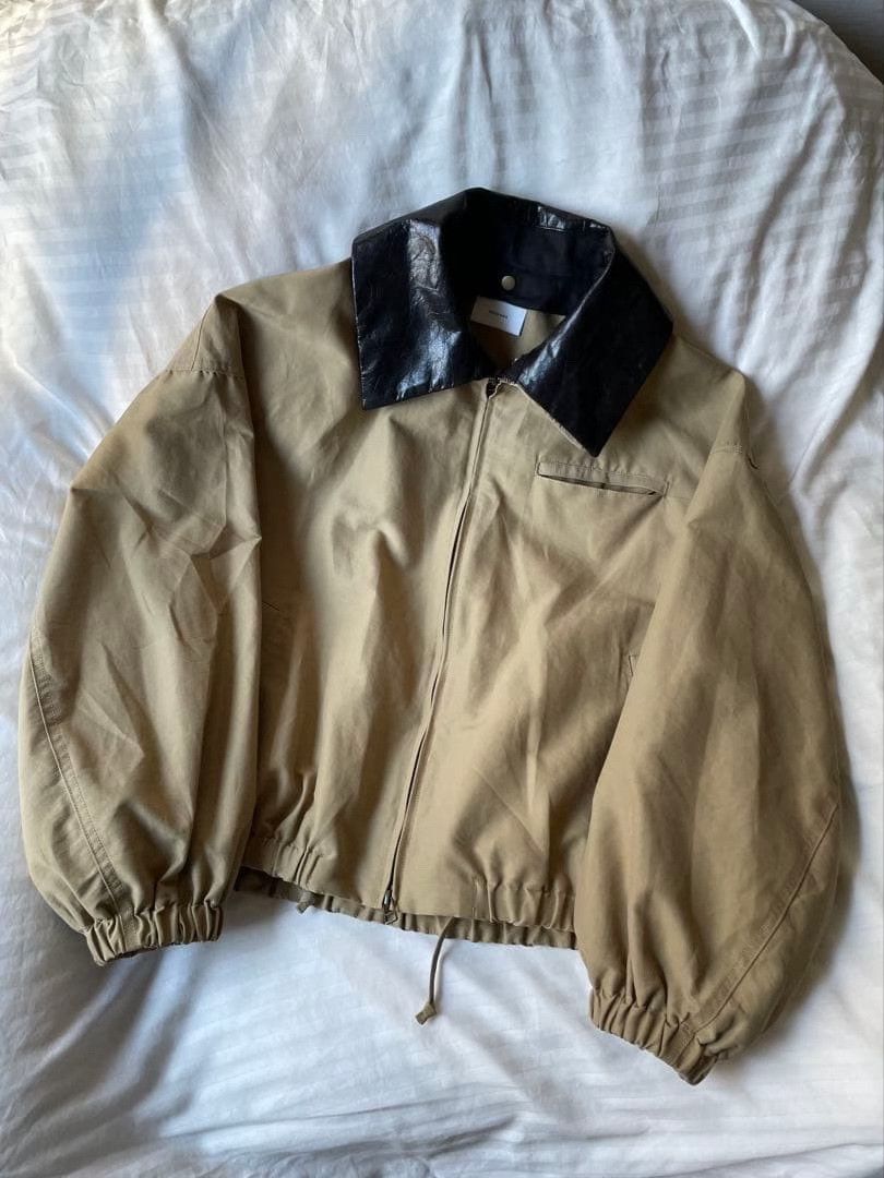 Reformation Reformed 26SS Horsehide Collar Zip Jacket Size US S / EU 44-46 / 1 - 2 Thumbnail