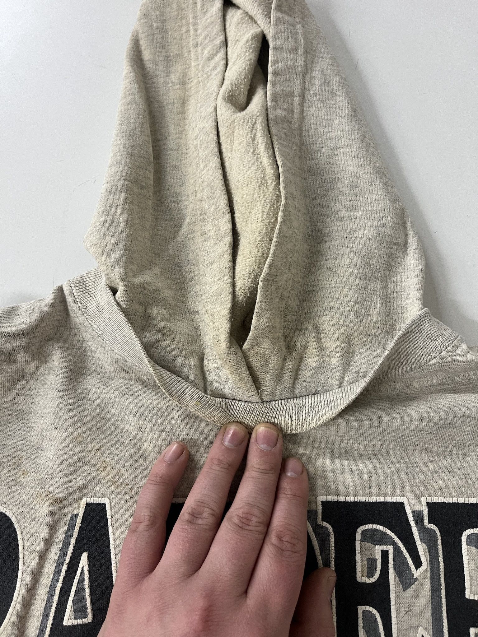 NFL × Vintage Vintage 1980s Los Angeles Raiders Afterhood Sweatshirt Size XL Size US XL / EU 56 / 4 - 2 Thumbnail
