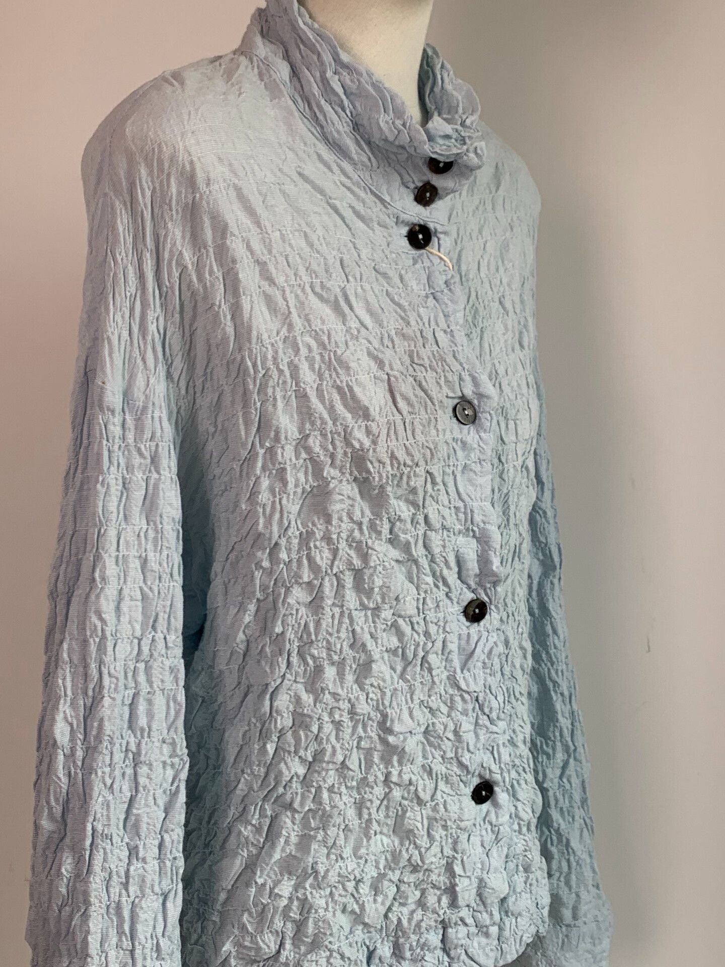 Other Moyuru Wrinkled Button-Up Shirt Size M / US 6-8 / IT 42-44 - 4 Thumbnail
