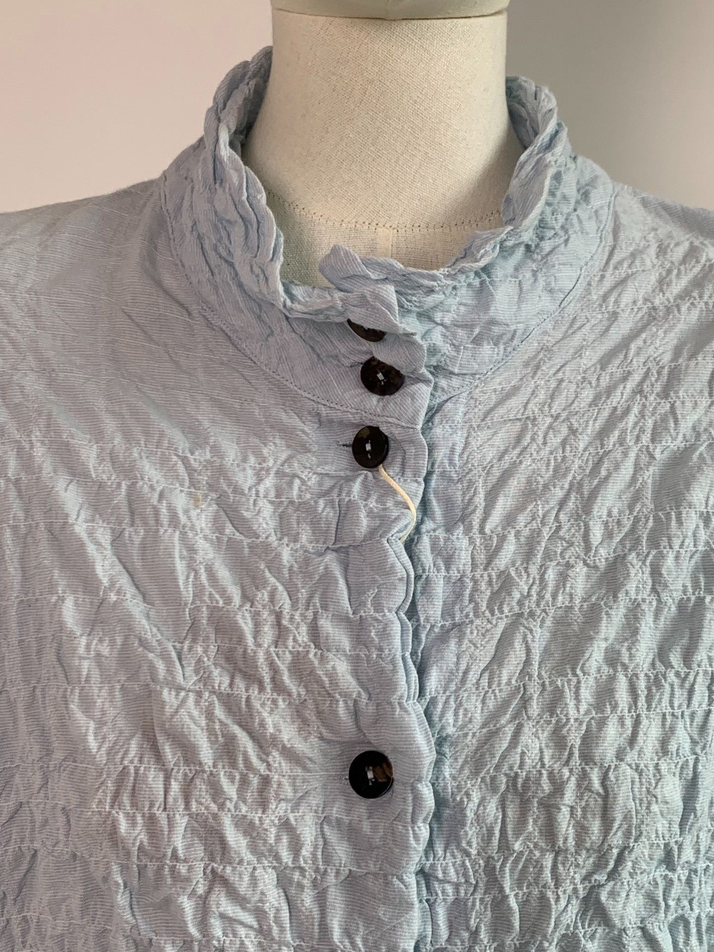 Other Moyuru Wrinkled Button-Up Shirt Size M / US 6-8 / IT 42-44 - 3 Thumbnail