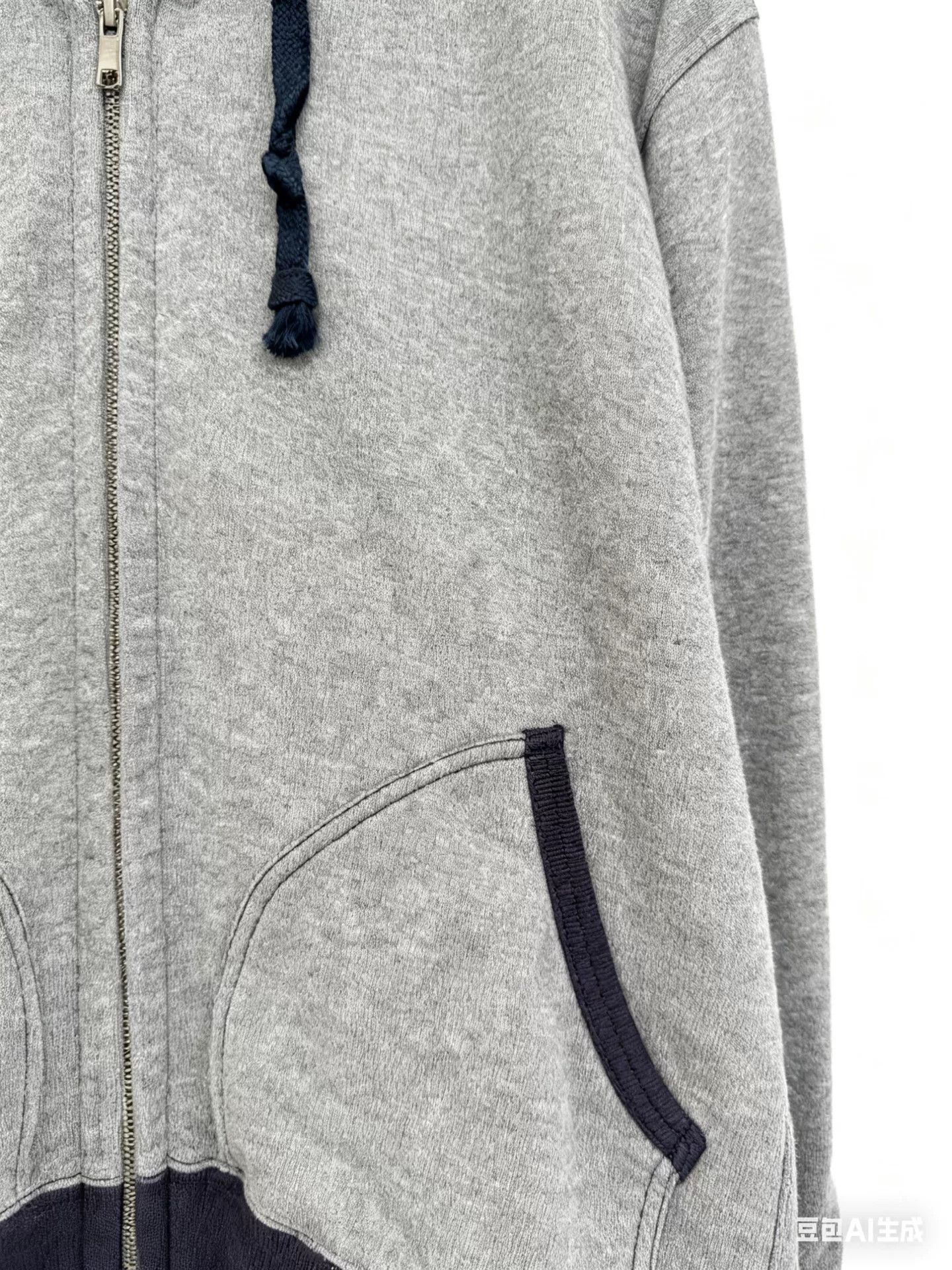 Comme des Garcons "Hoodie with zipper" Size US S / EU 44-46 / 1 - 4 Thumbnail