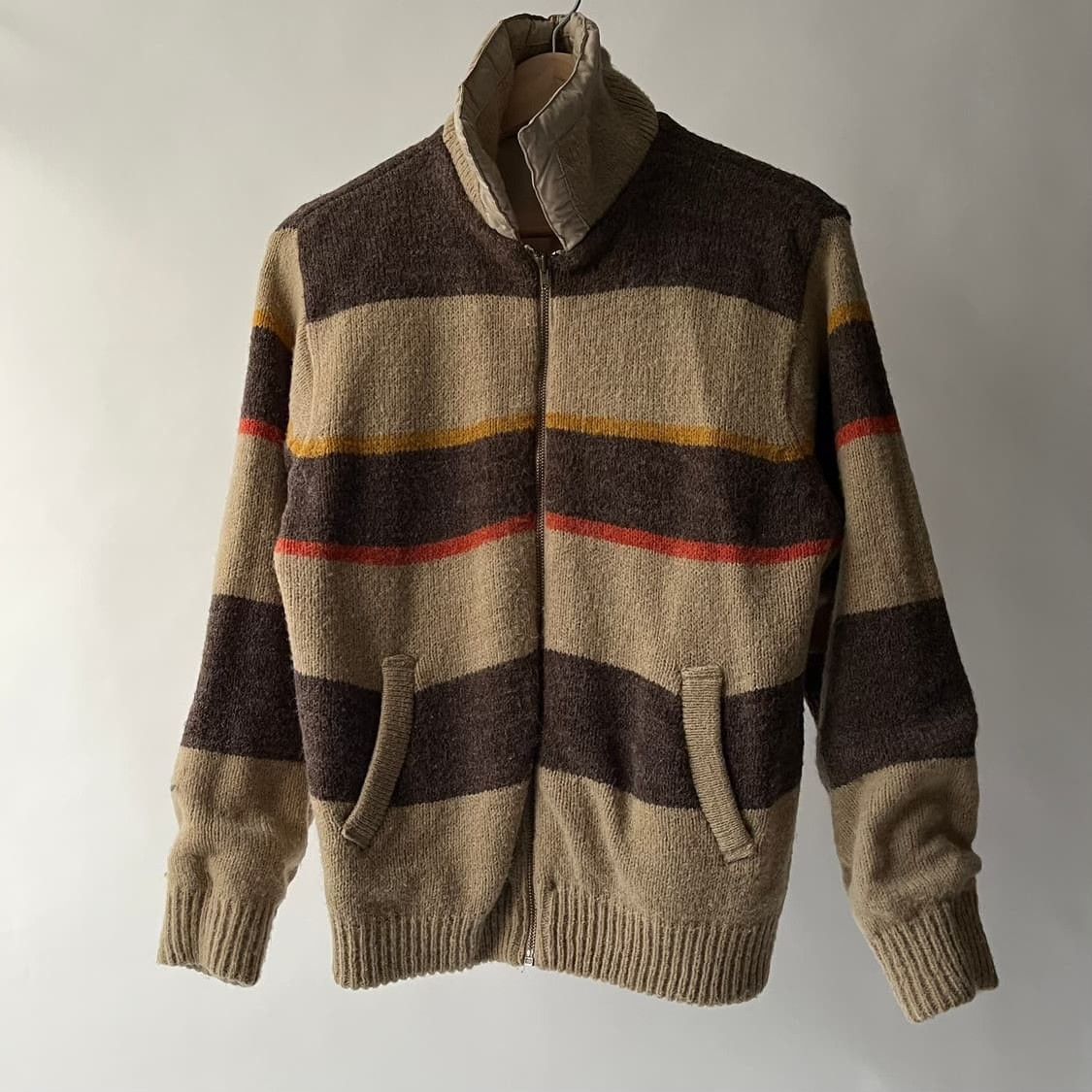 Vintage Vintage German Wool Knit Jacket Size US M / EU 48-50 / 2 - 3 Thumbnail