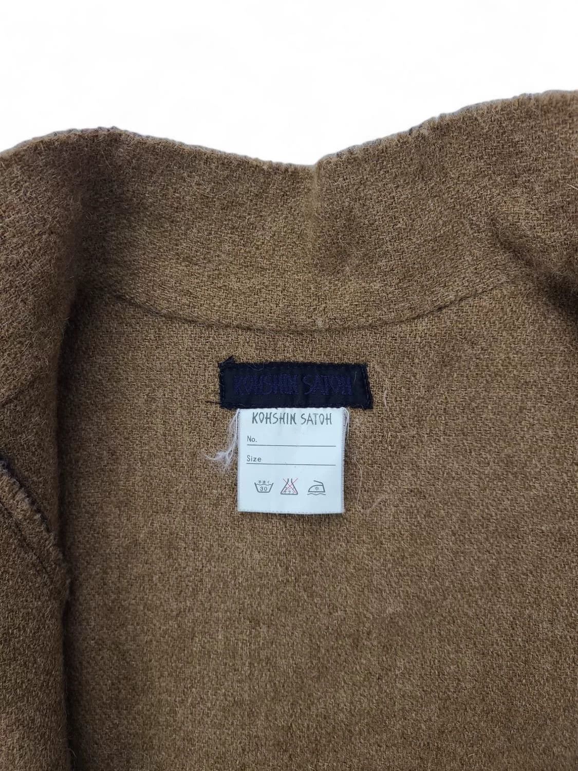 Vintage Vintage Kohshin Satoh Wool Vest Size US M / EU 48-50 / 2 - 4 Thumbnail