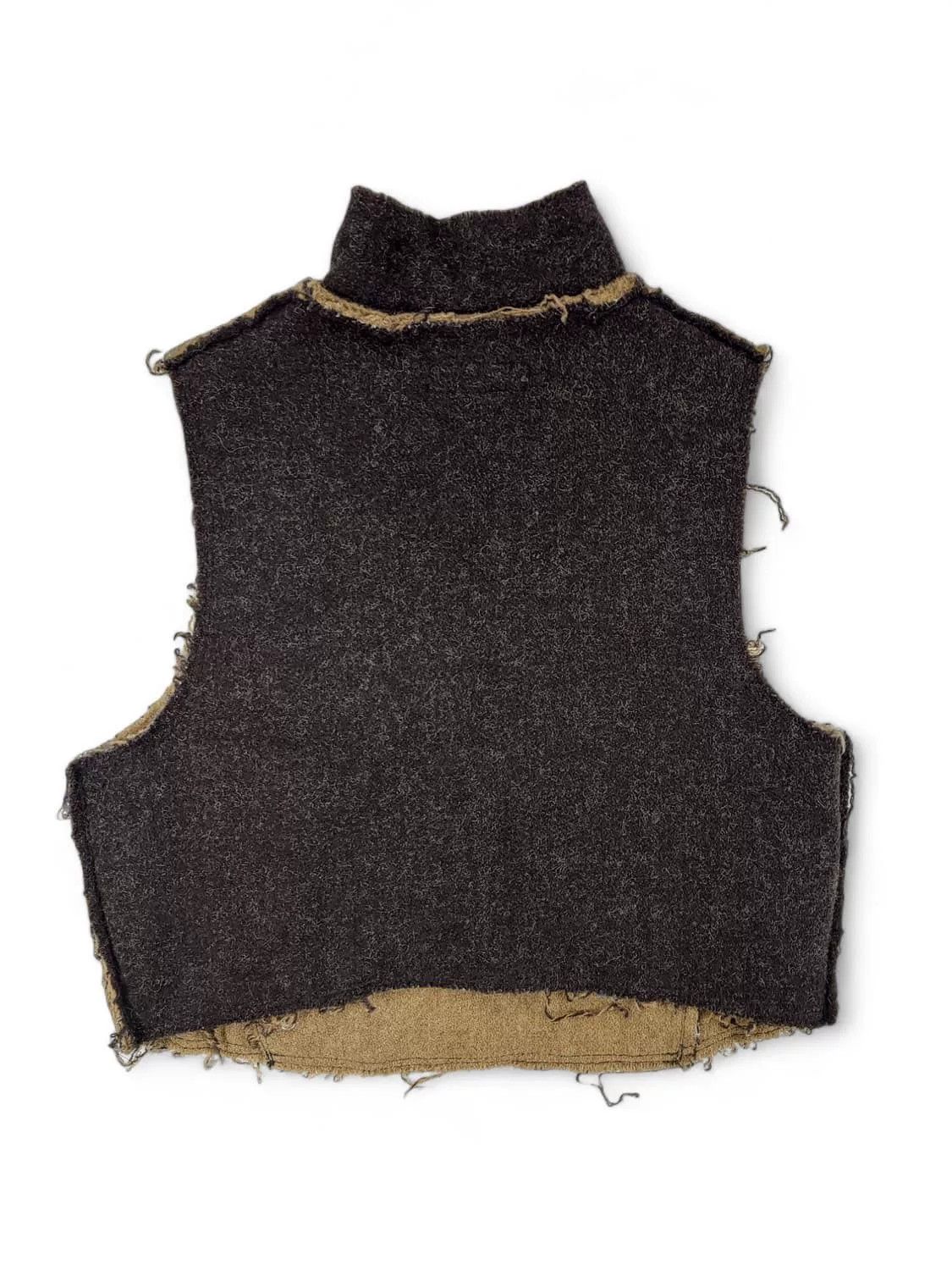 Vintage Vintage Kohshin Satoh Wool Vest Size US M / EU 48-50 / 2 - 2 Thumbnail