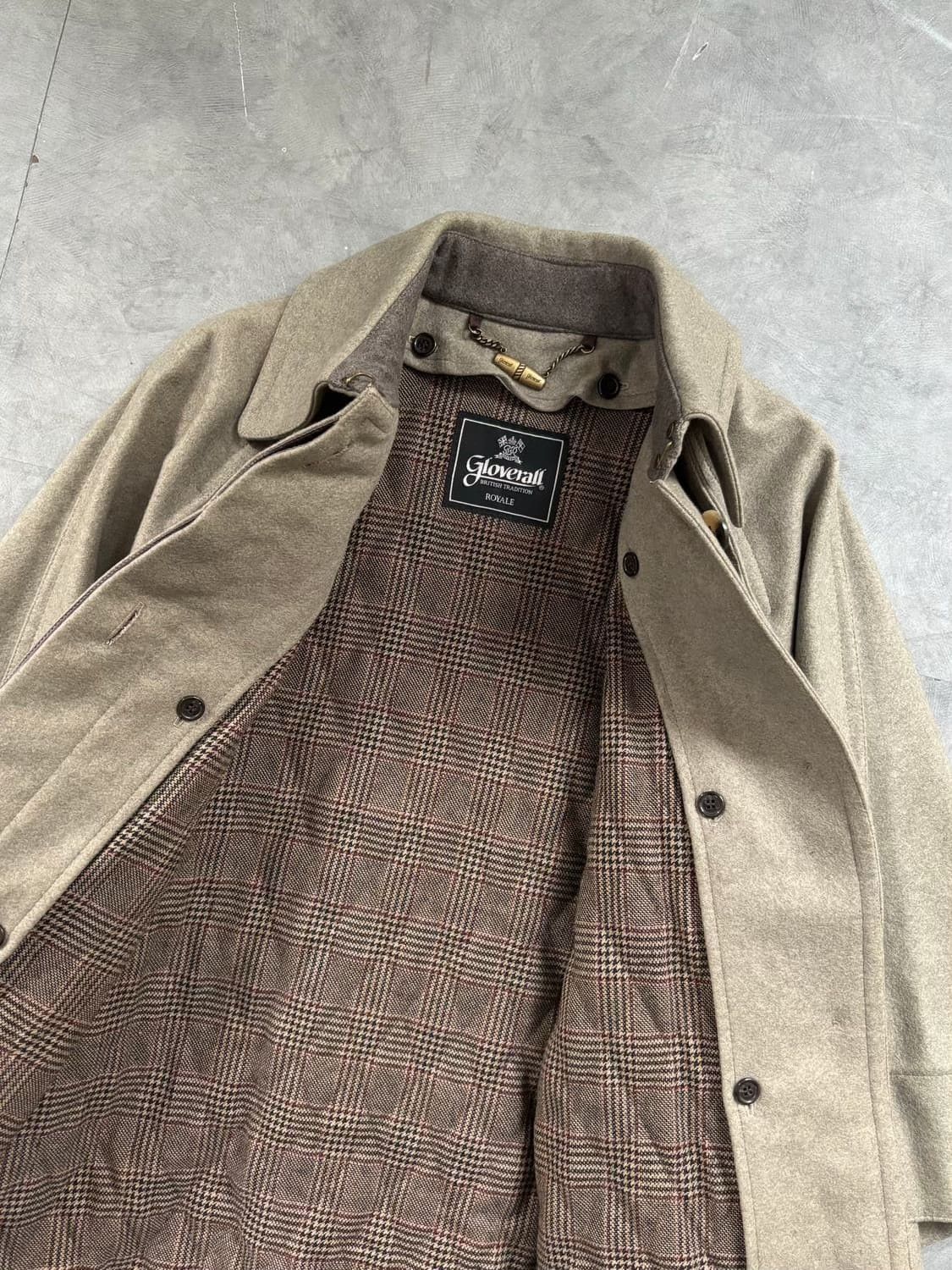 Vintage Vintage Saddle Buckle Wool Coat Size M / US 6-8 / IT 42-44 - 5 Thumbnail