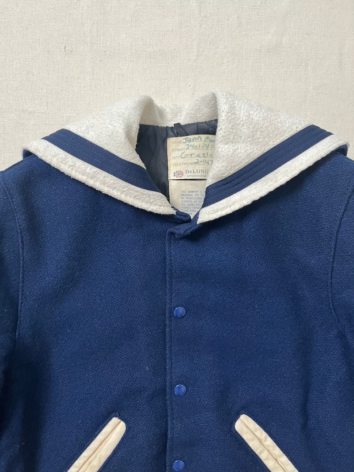 Vintage Vintage Sailor Wool Jacket Size US M / EU 48-50 / 2 - 3 Thumbnail