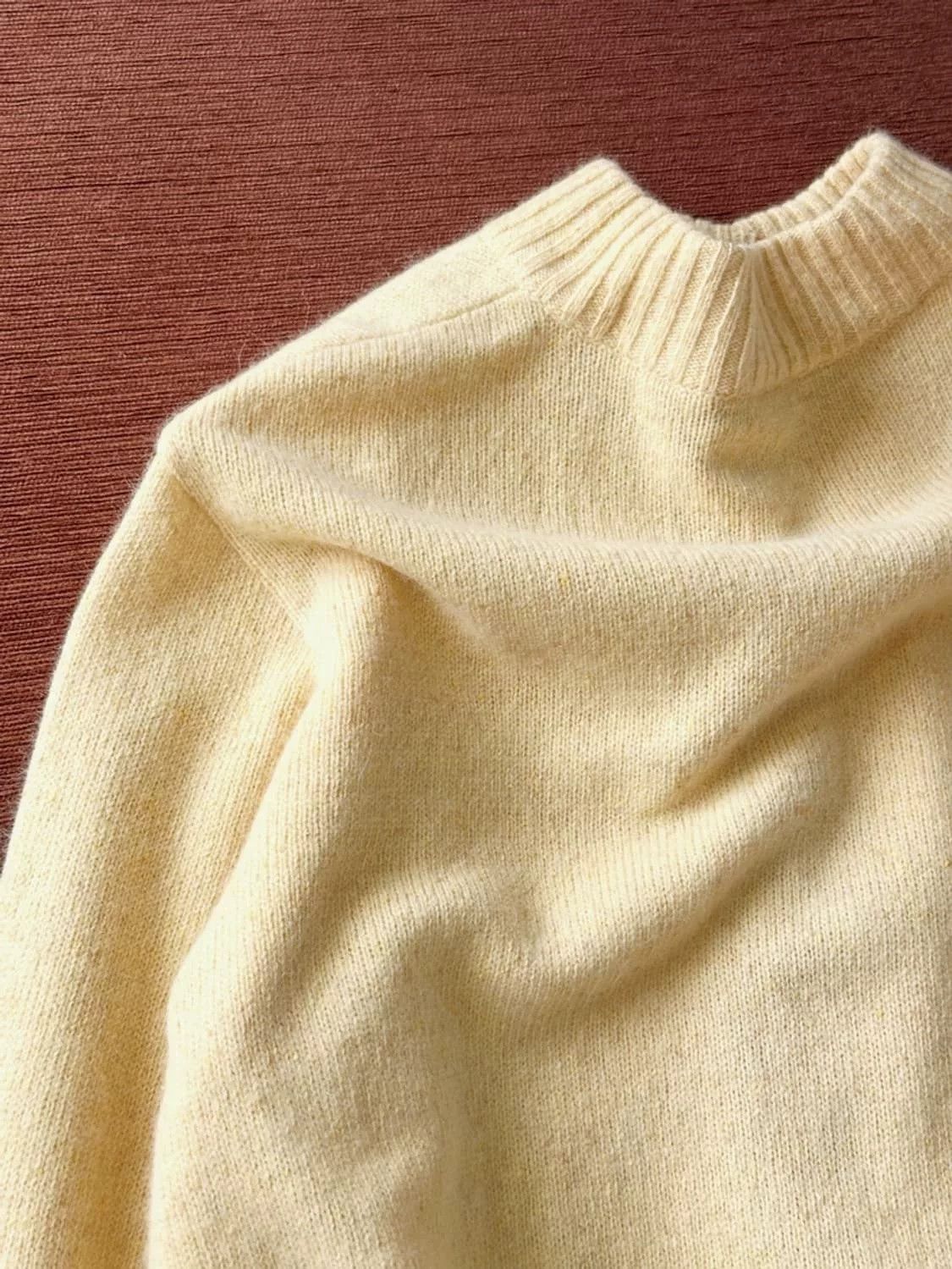 Vintage Silk Angora Knit Jacket Size M / US 6-8 / IT 42-44 - 4 Thumbnail
