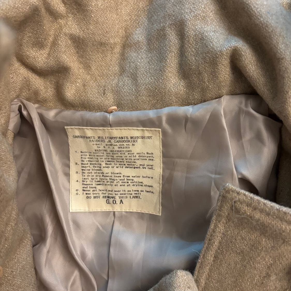 Vintage Goa Vintage Eskimo Wool Coat Size M / US 6-8 / IT 42-44 - 3 Thumbnail