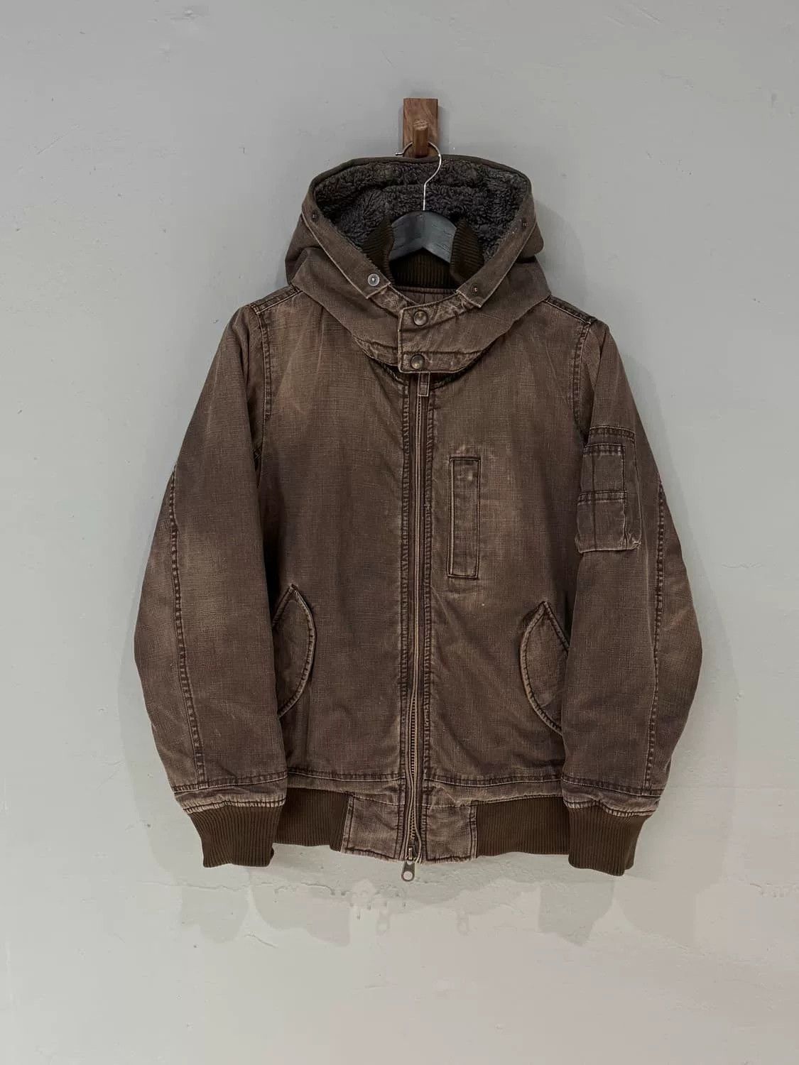 Vintage Vintage Bomber Utility Cotton Jacket Size US M / EU 48-50 / 2 - 2 Thumbnail