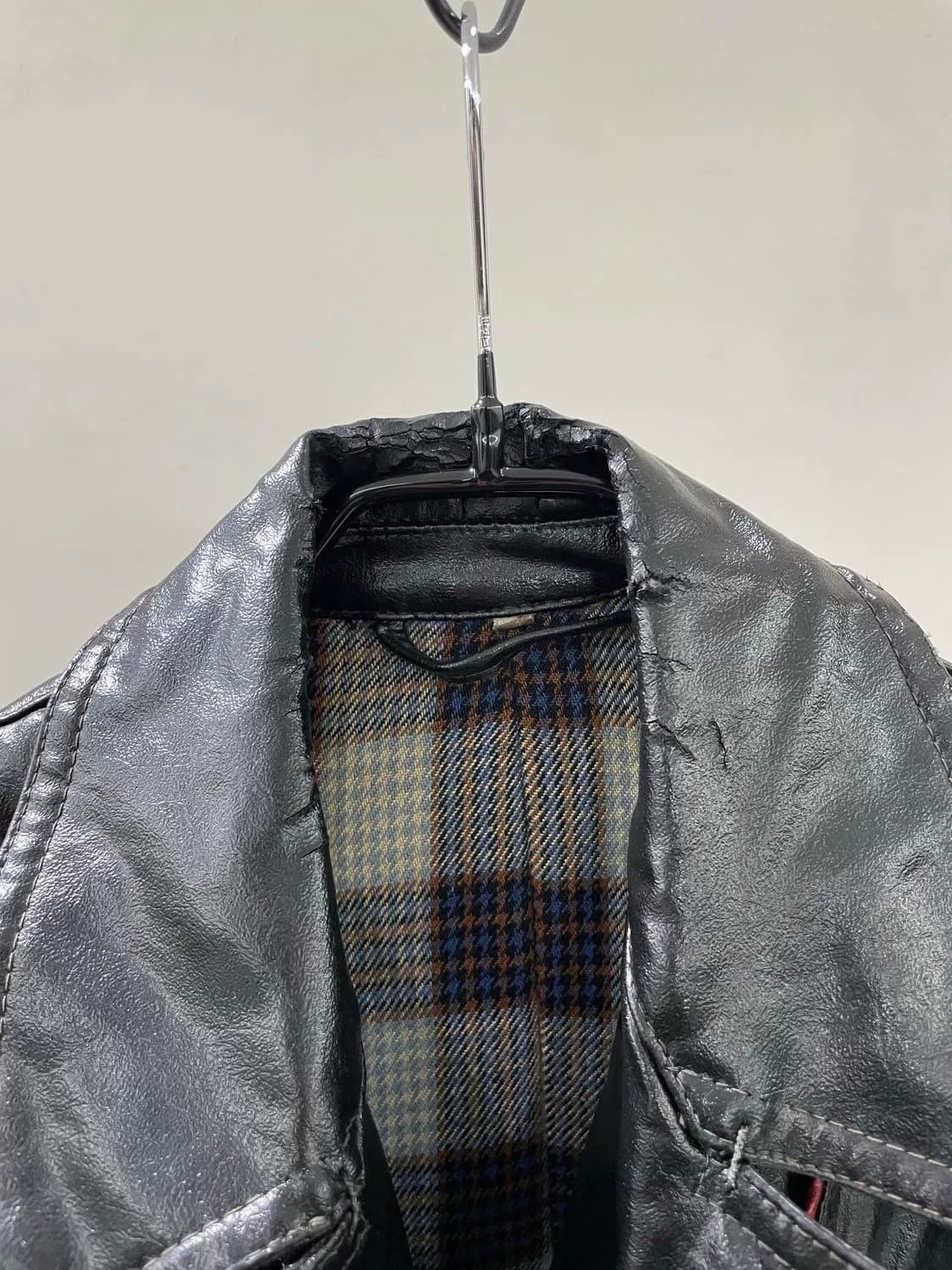 Vintage Vintage 90s Leather Biker Jacket Size US M / EU 48-50 / 2 - 6 Thumbnail