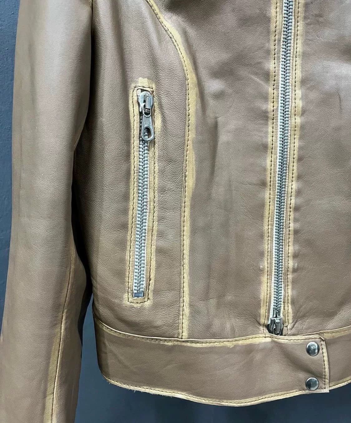 Vintage Vintage Margiela Style Leather Jacket Size US M / EU 48-50 / 2 - 5 Thumbnail