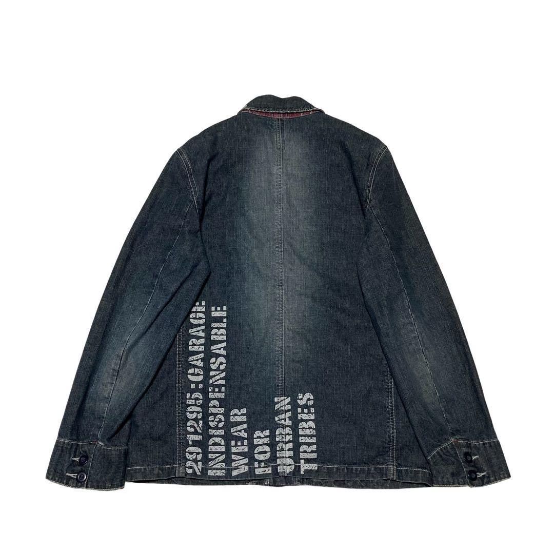 Vintage Vintage Distressed Denim Cargo Jacket Size US M / EU 48-50 / 2 - 5 Thumbnail