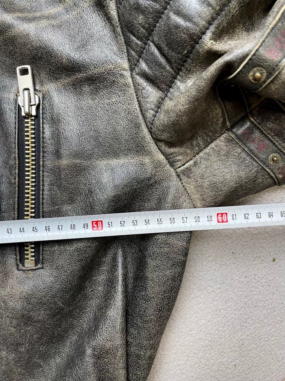 Vintage Vintage Distressed Leather Jacket Size US M / EU 48-50 / 2 - 4 Thumbnail
