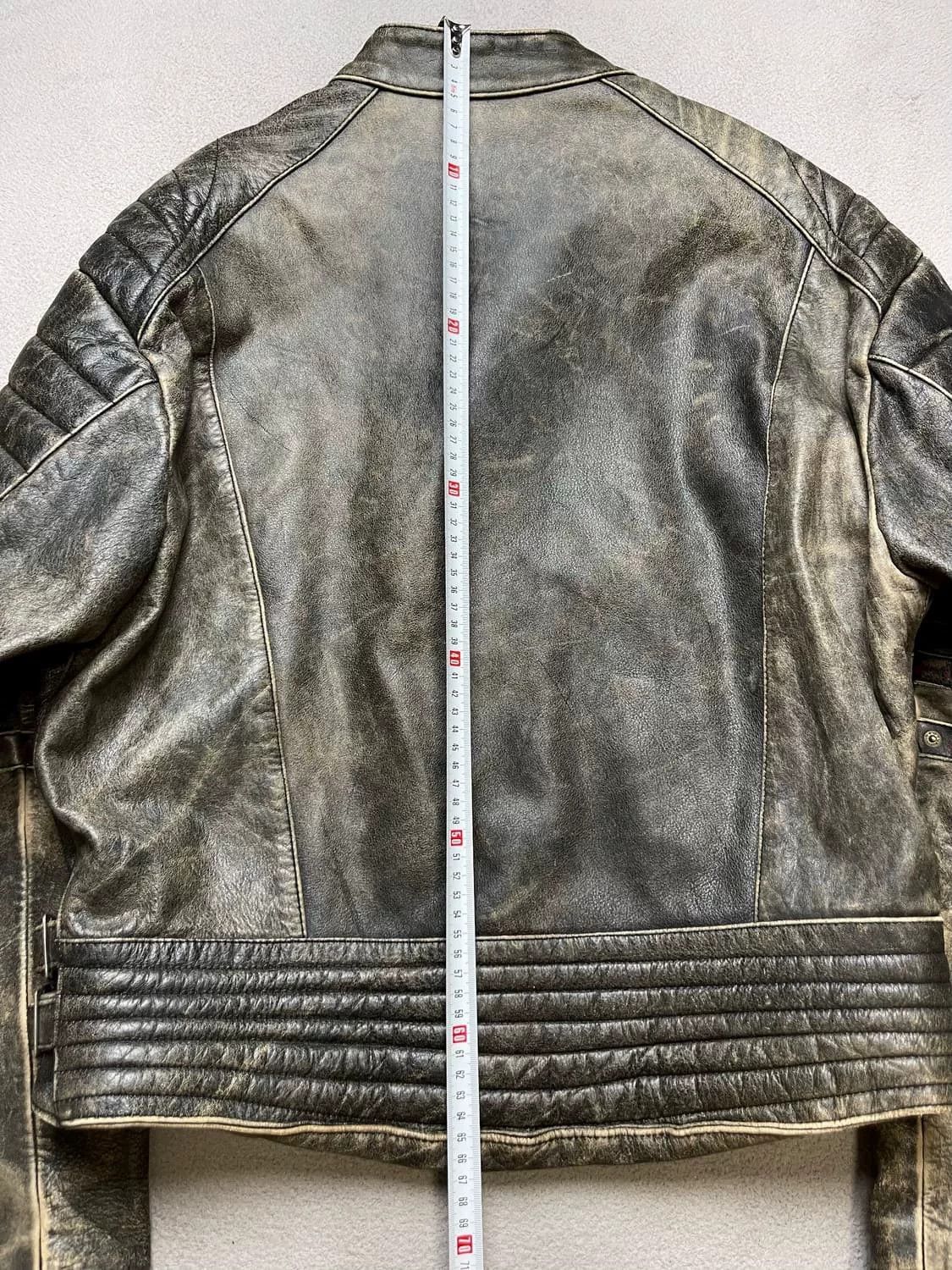 Vintage Vintage Distressed Leather Jacket Size US M / EU 48-50 / 2 - 6 Thumbnail