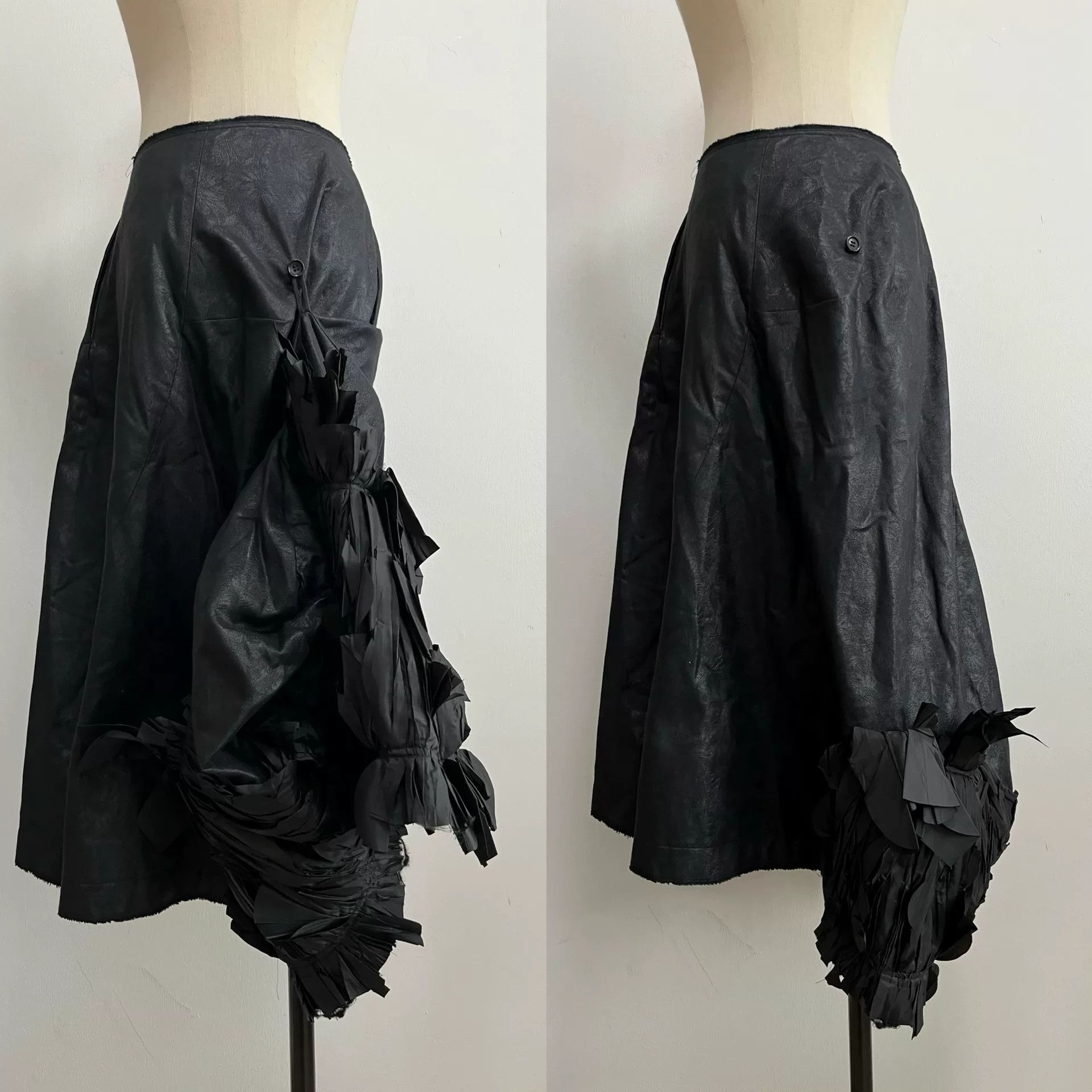 Comme des Garcons Comme des Garcons 2004 Floral Skirt Size 34" / US 12 / IT 48 - 2 Thumbnail