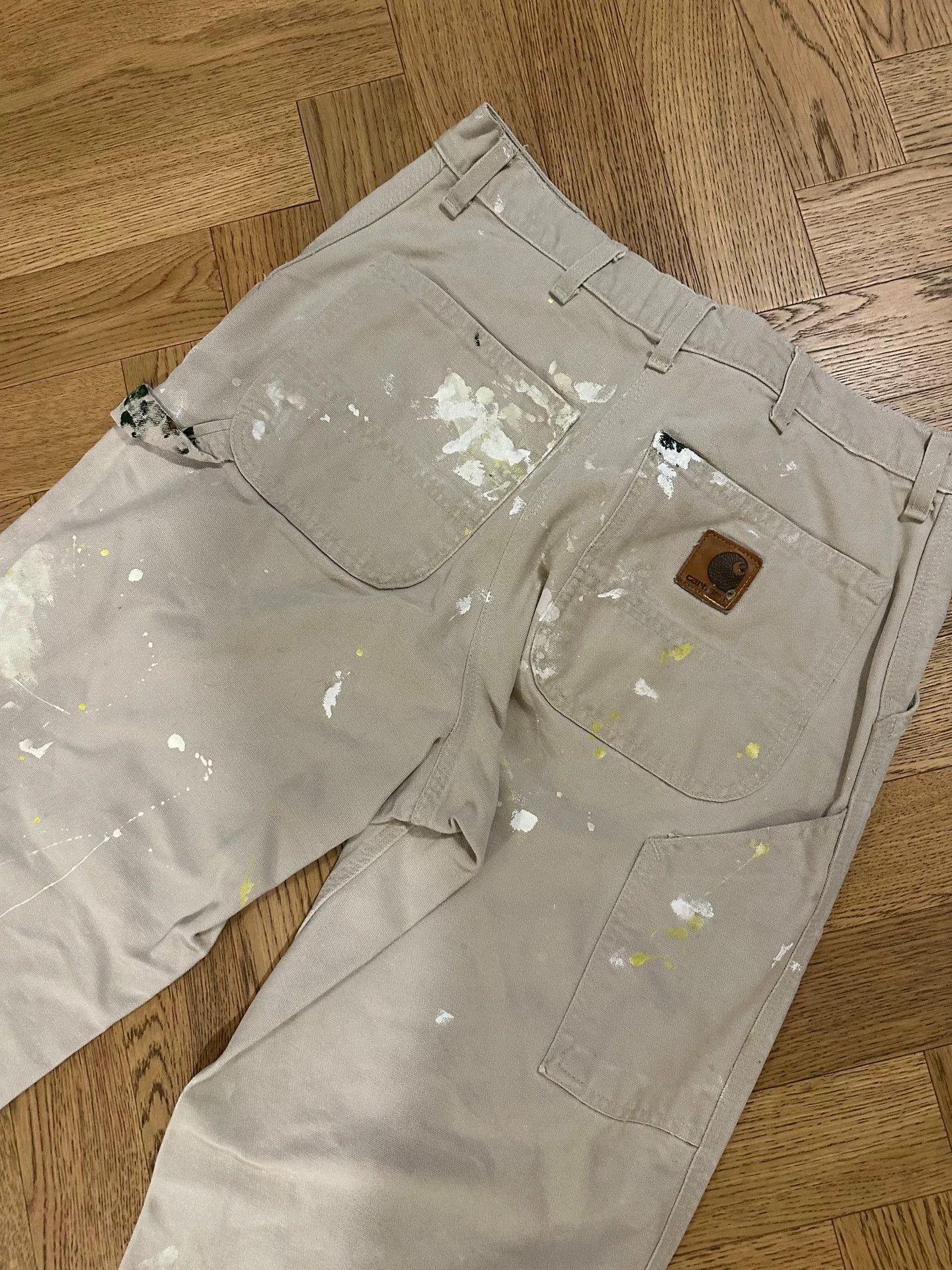 Vintage Vintage Carhartt B11 Ink Splatter Size US 34 / EU 50 - 7 Thumbnail