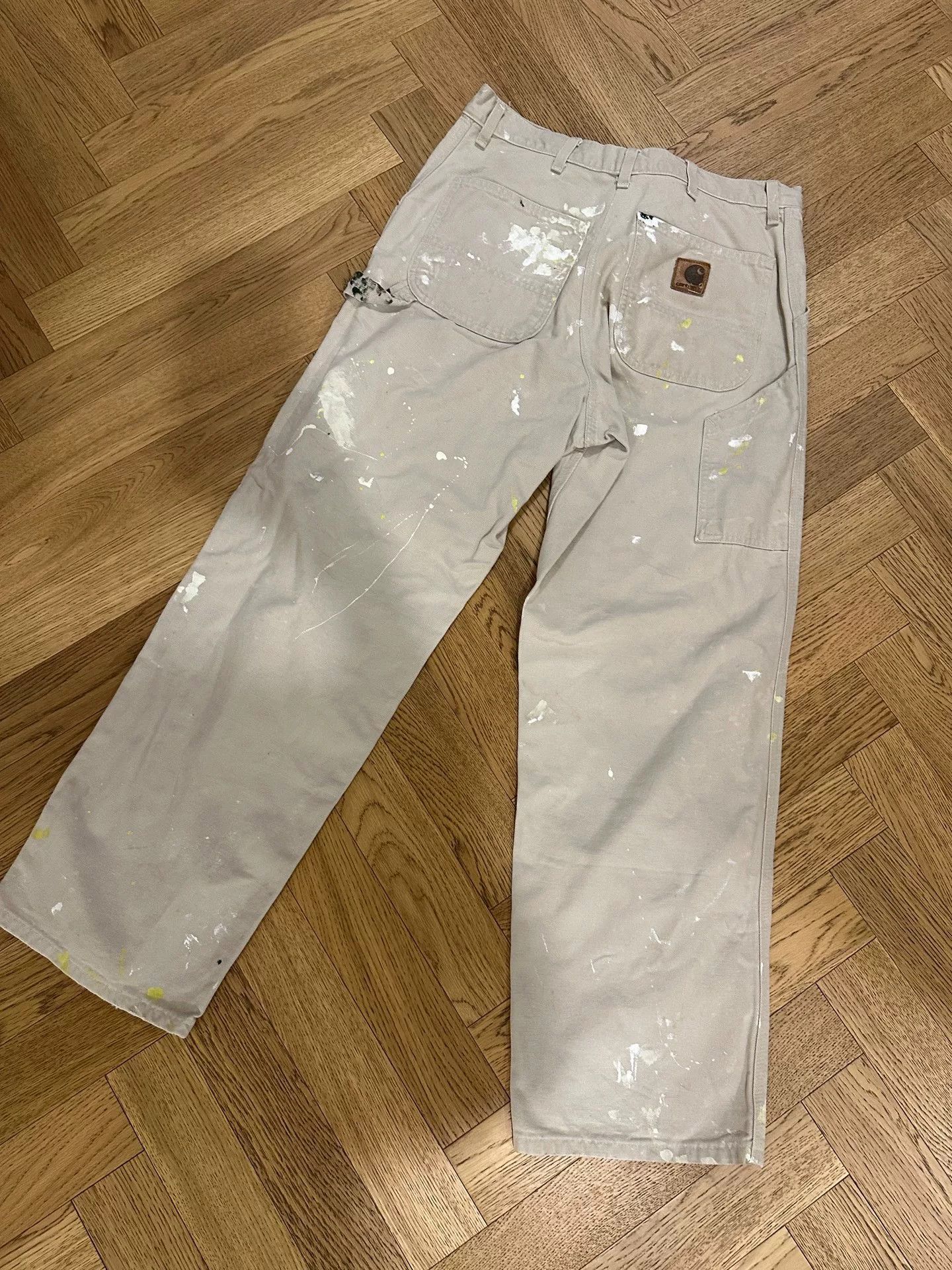 Vintage Vintage Carhartt B11 Ink Splatter Size US 34 / EU 50 - 6 Thumbnail