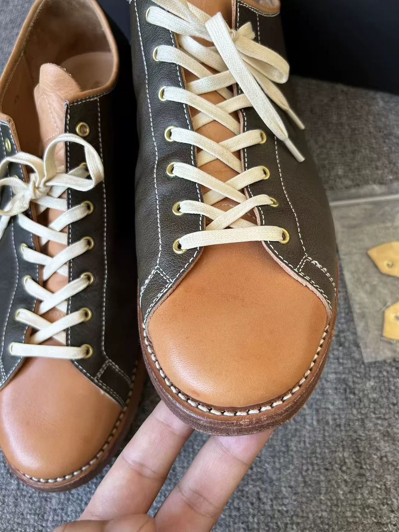 Japanese Brand Tenjin Works Leather Boots Size US 9.5 / EU 42-43 - 5 Thumbnail