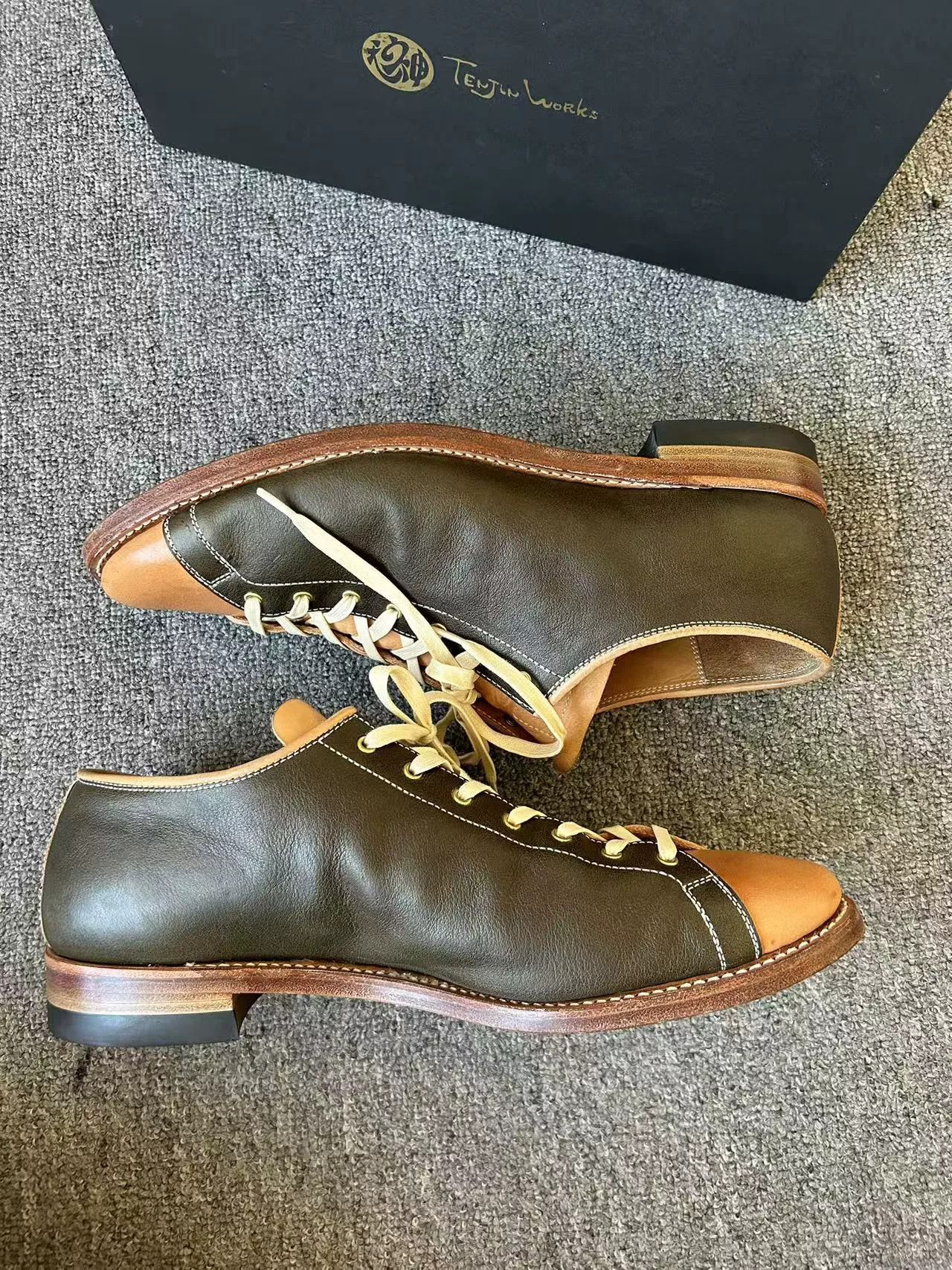 Japanese Brand Tenjin Works Leather Boots Size US 9.5 / EU 42-43 - 3 Thumbnail