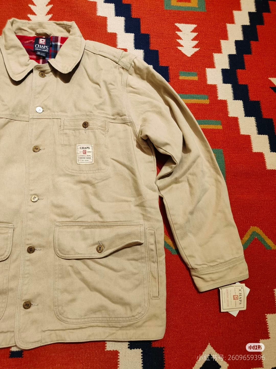 Vintage Vintage Ralph Lauren Chaps Barn Jacket Size US M / EU 48-50 / 2 - 5 Thumbnail