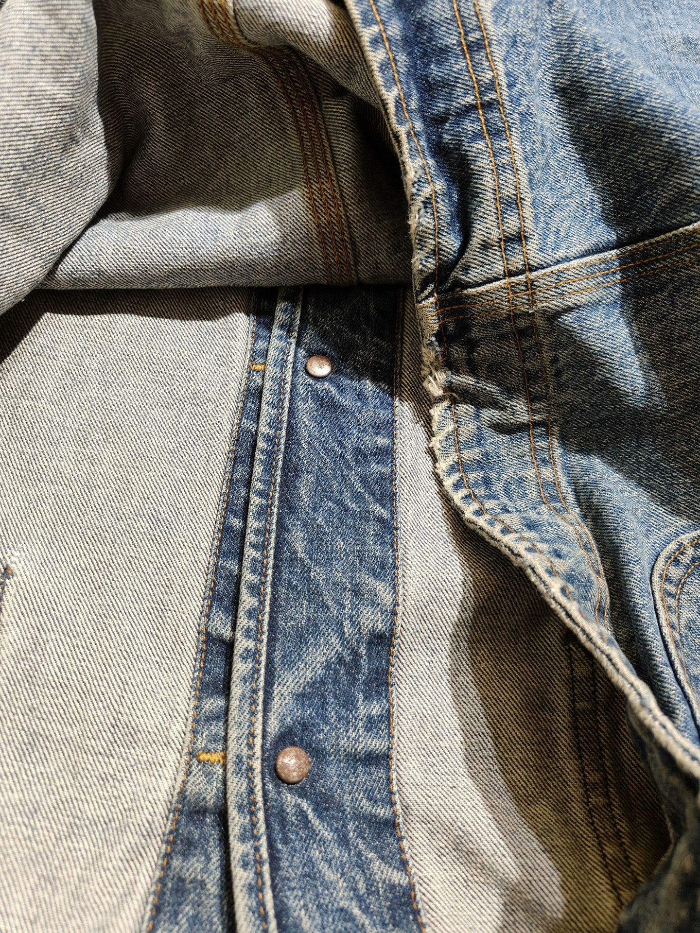 Vintage Vintage Polo Ralph Lauren Denim Jacket Size US L / EU 52-54 / 3 - 7 Thumbnail