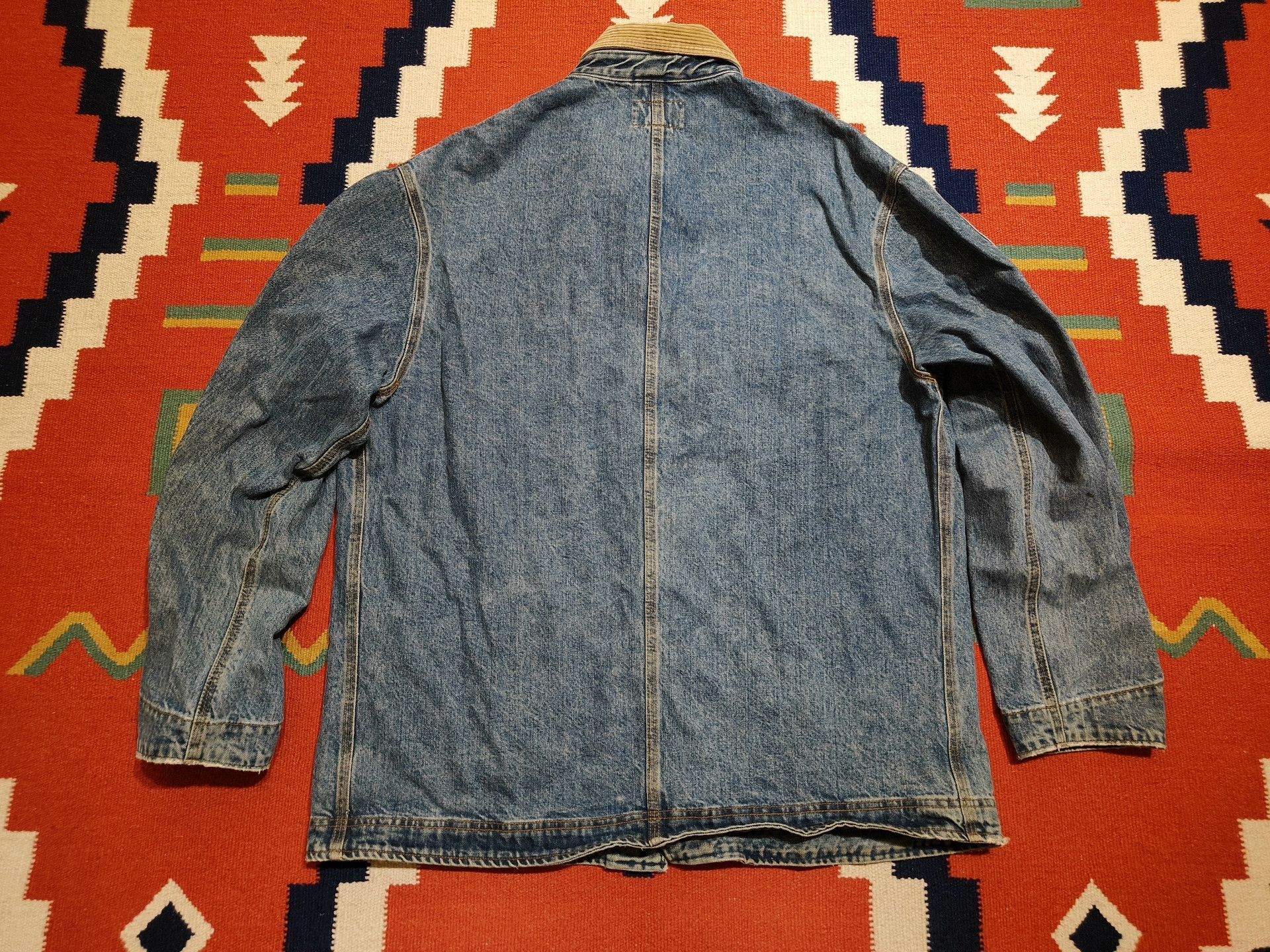 Vintage Vintage Polo Ralph Lauren Denim Jacket Size US L / EU 52-54 / 3 - 3 Thumbnail