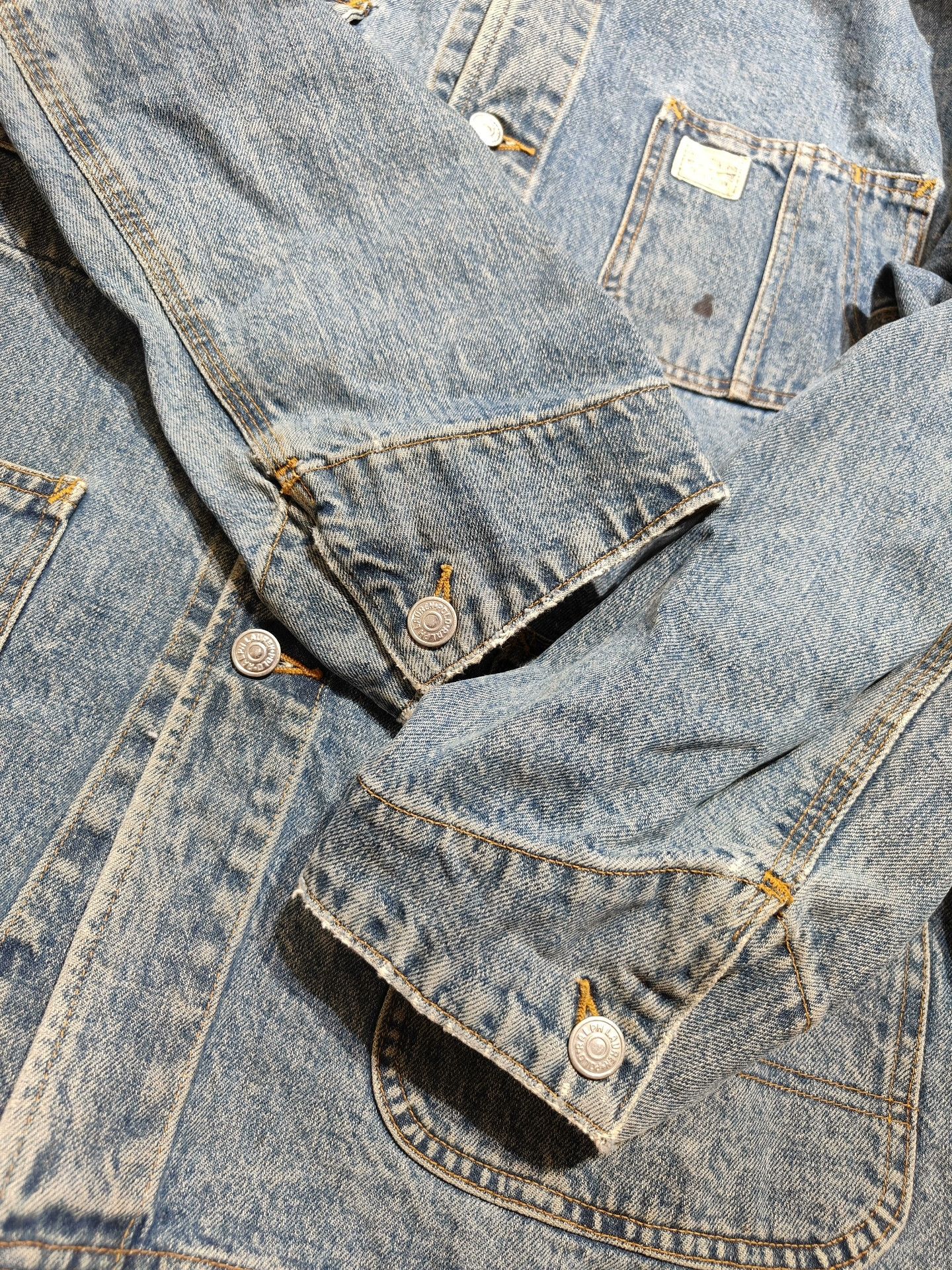 Vintage Vintage Polo Ralph Lauren Denim Jacket Size US L / EU 52-54 / 3 - 5 Thumbnail