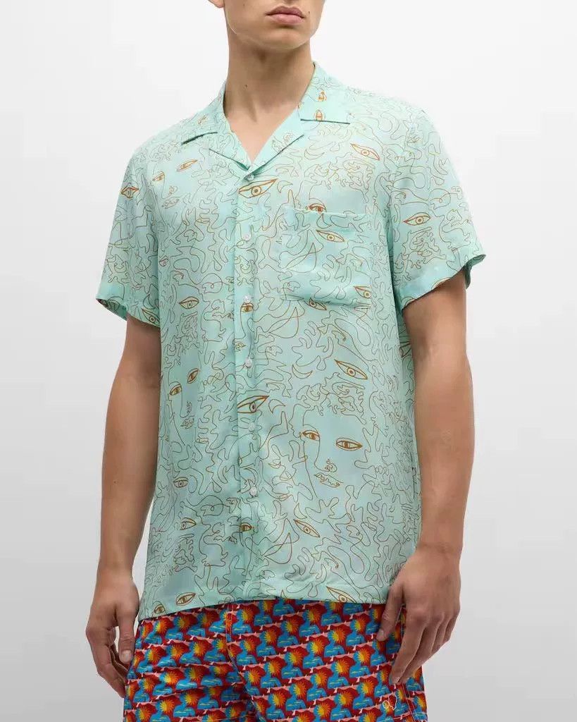 Other ARRELS Green Shirt (Cheng Yi Style) Size US L / EU 52-54 / 3 - 3 Thumbnail