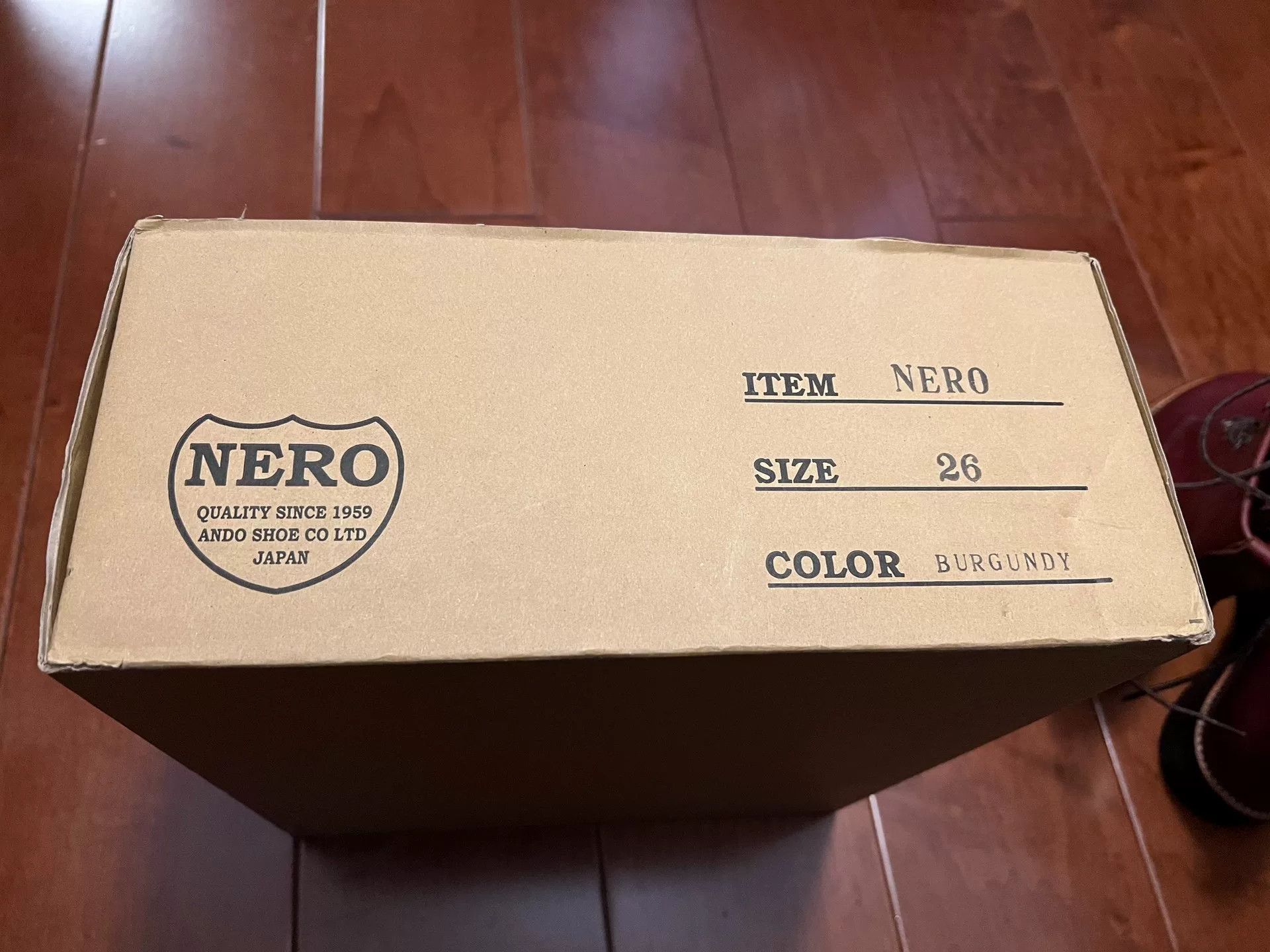 Other NERO Work Boots Burgundy Size 8 Size US 8 / EU 41 - 7 Thumbnail