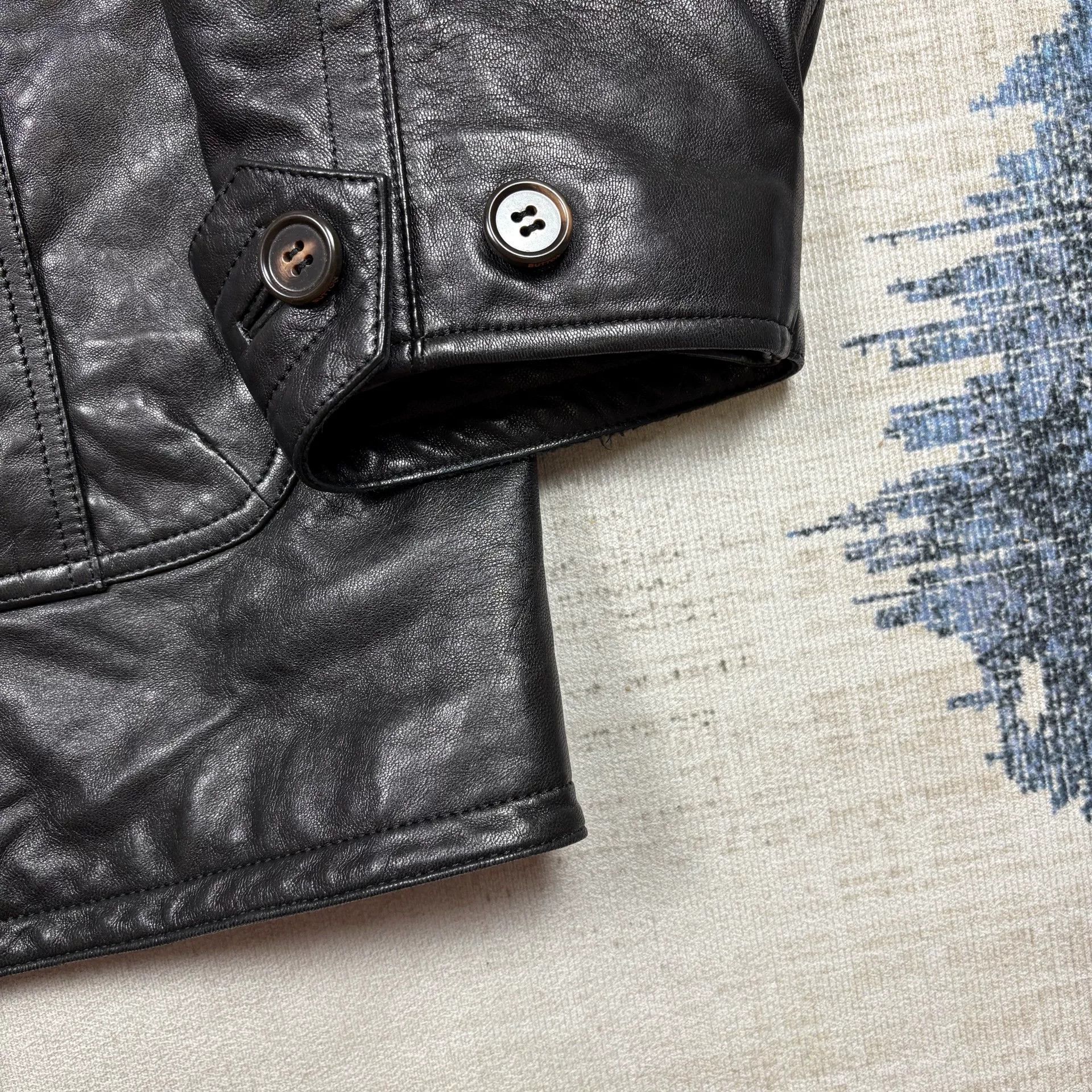 Other MOROMORO Sheepskin Pocket Casual Jacket Size US M / EU 48-50 / 2 - 3 Thumbnail
