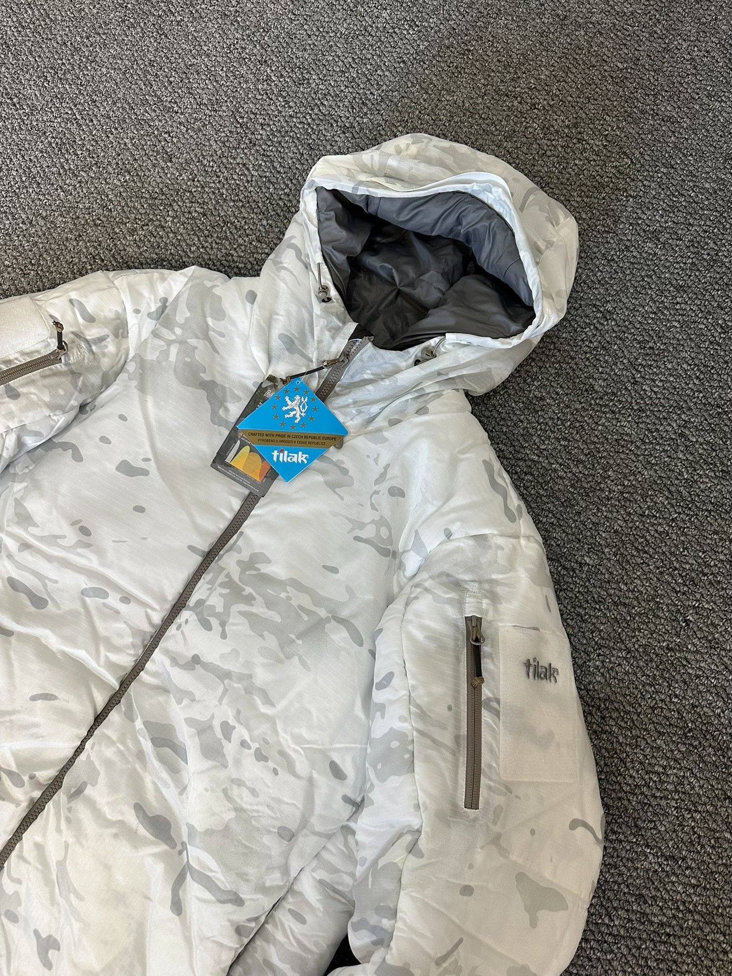 Other Tilak White Camo Cotton Jacket Size US L / EU 52-54 / 3 - 2 Thumbnail